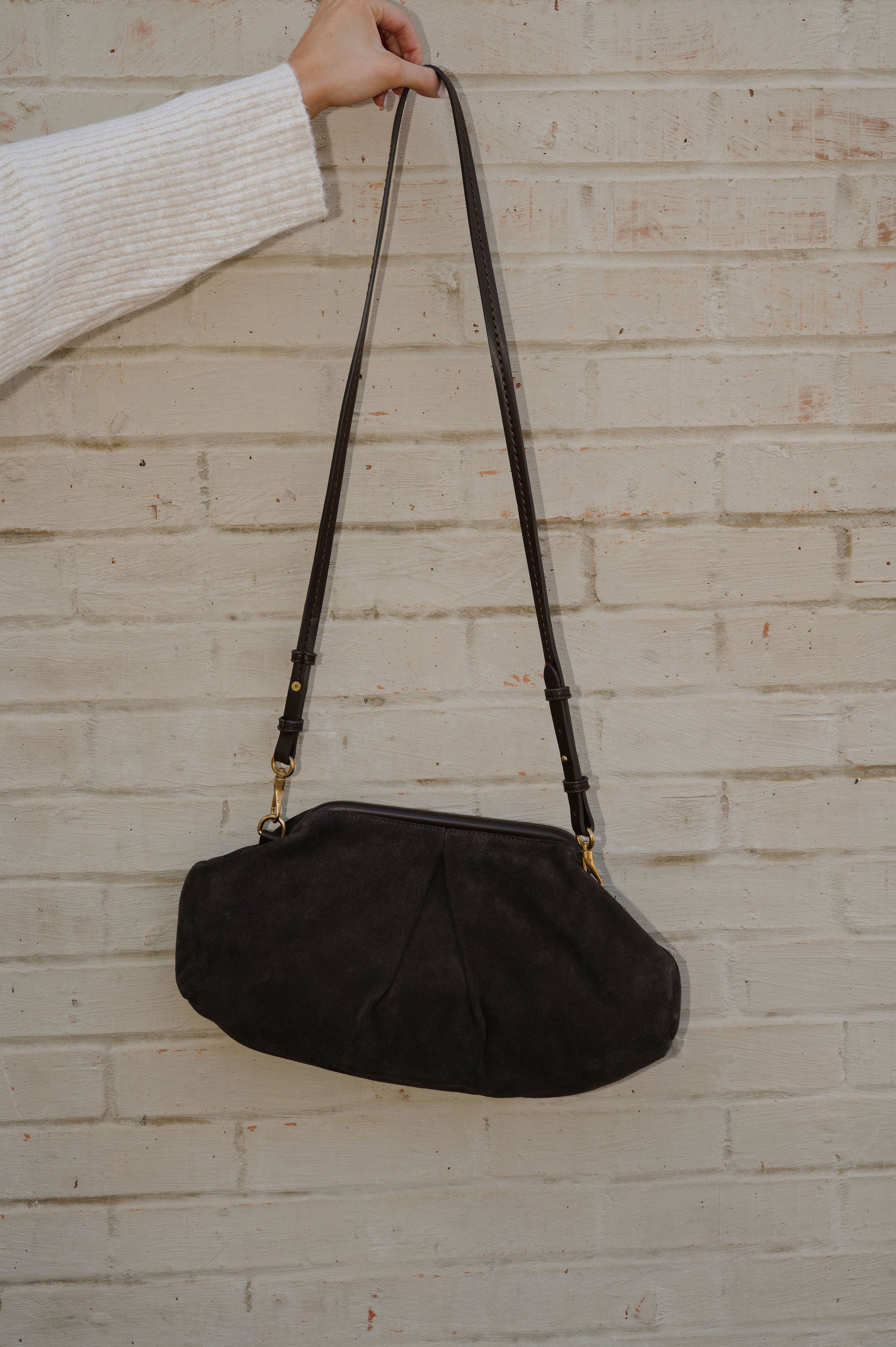 Sahara Clutch-Espresso//DOLCE VITA