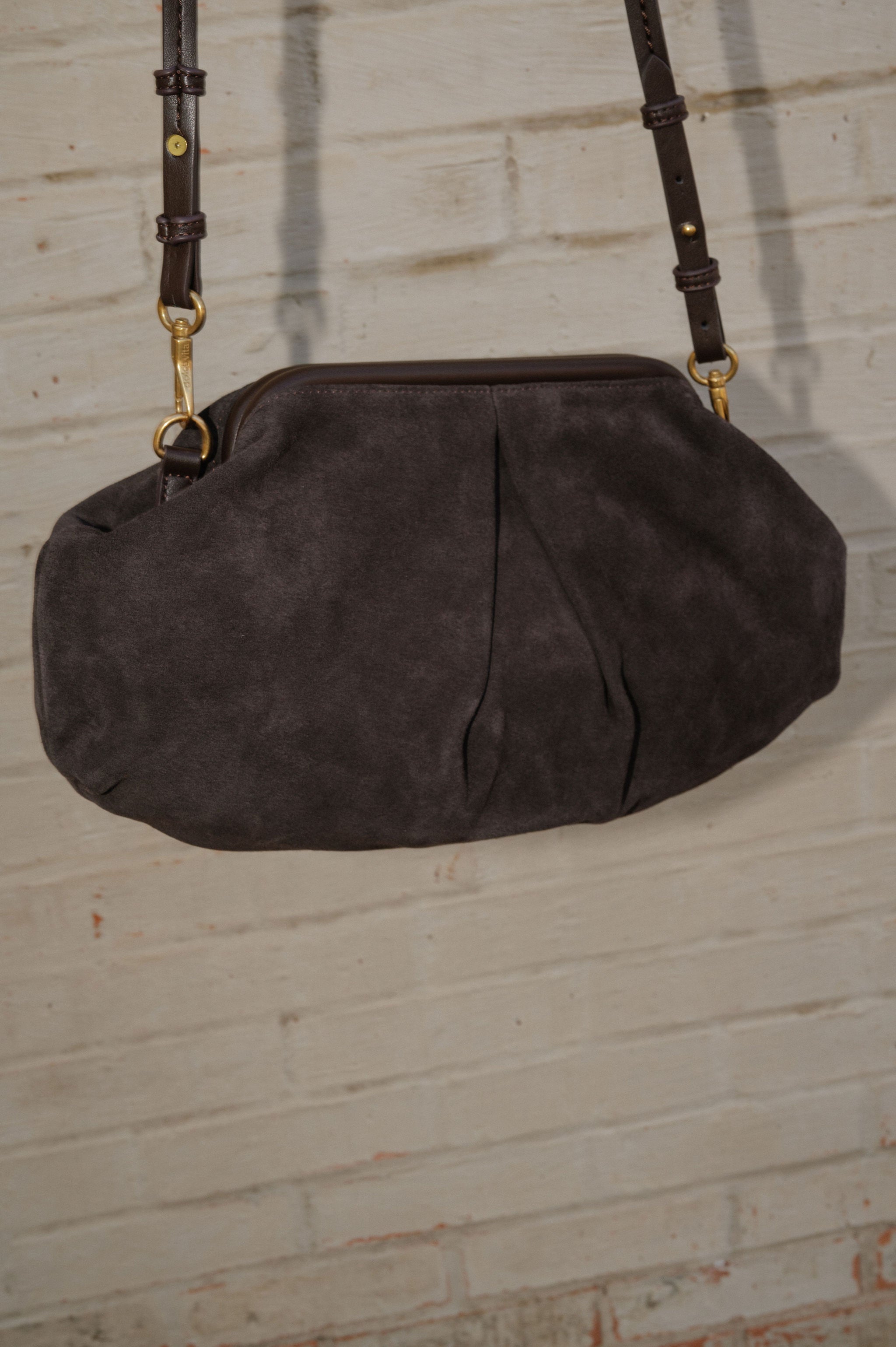 Sahara Clutch-Espresso//DOLCE VITA