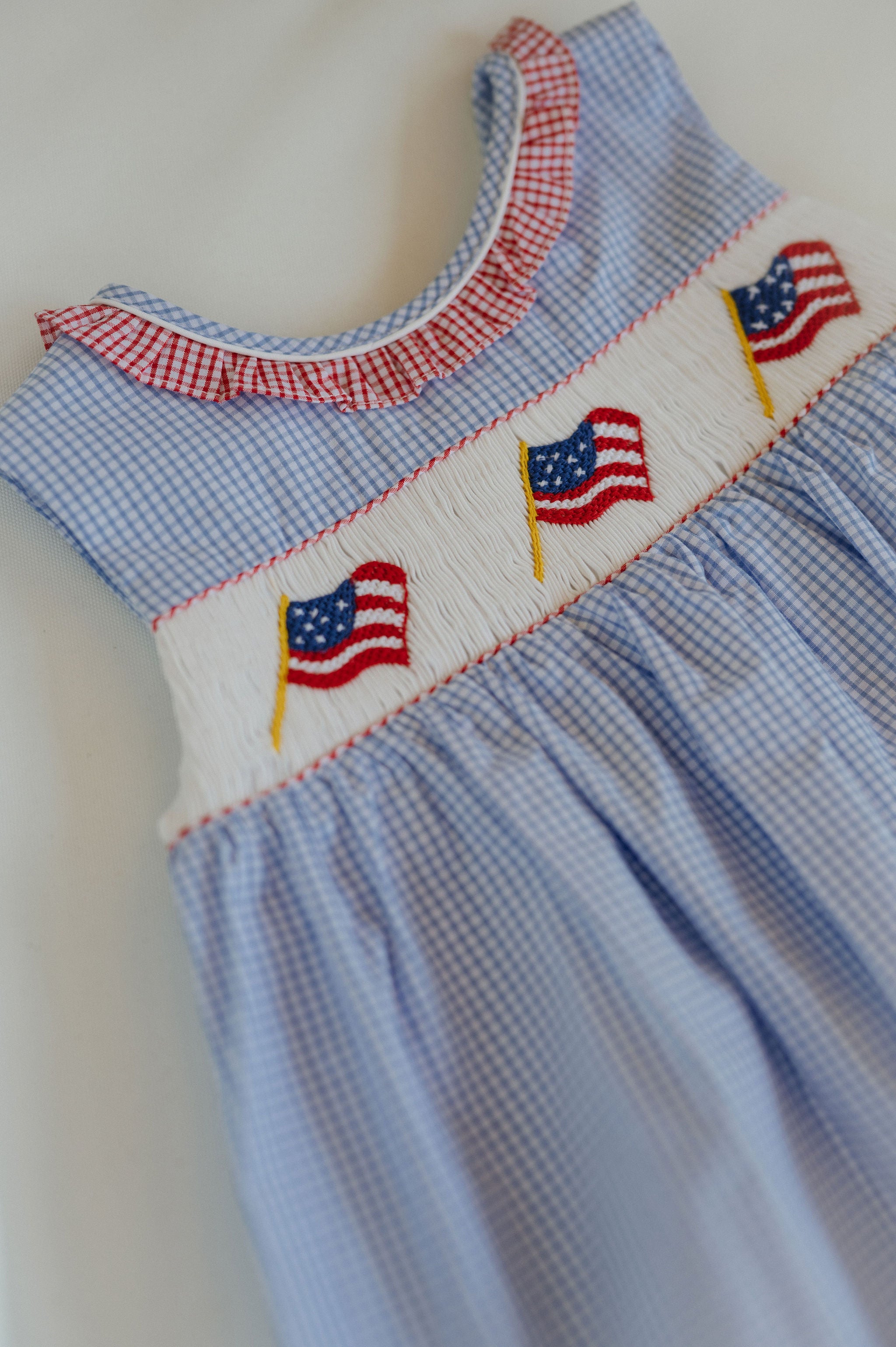 Flag Dress-Blue