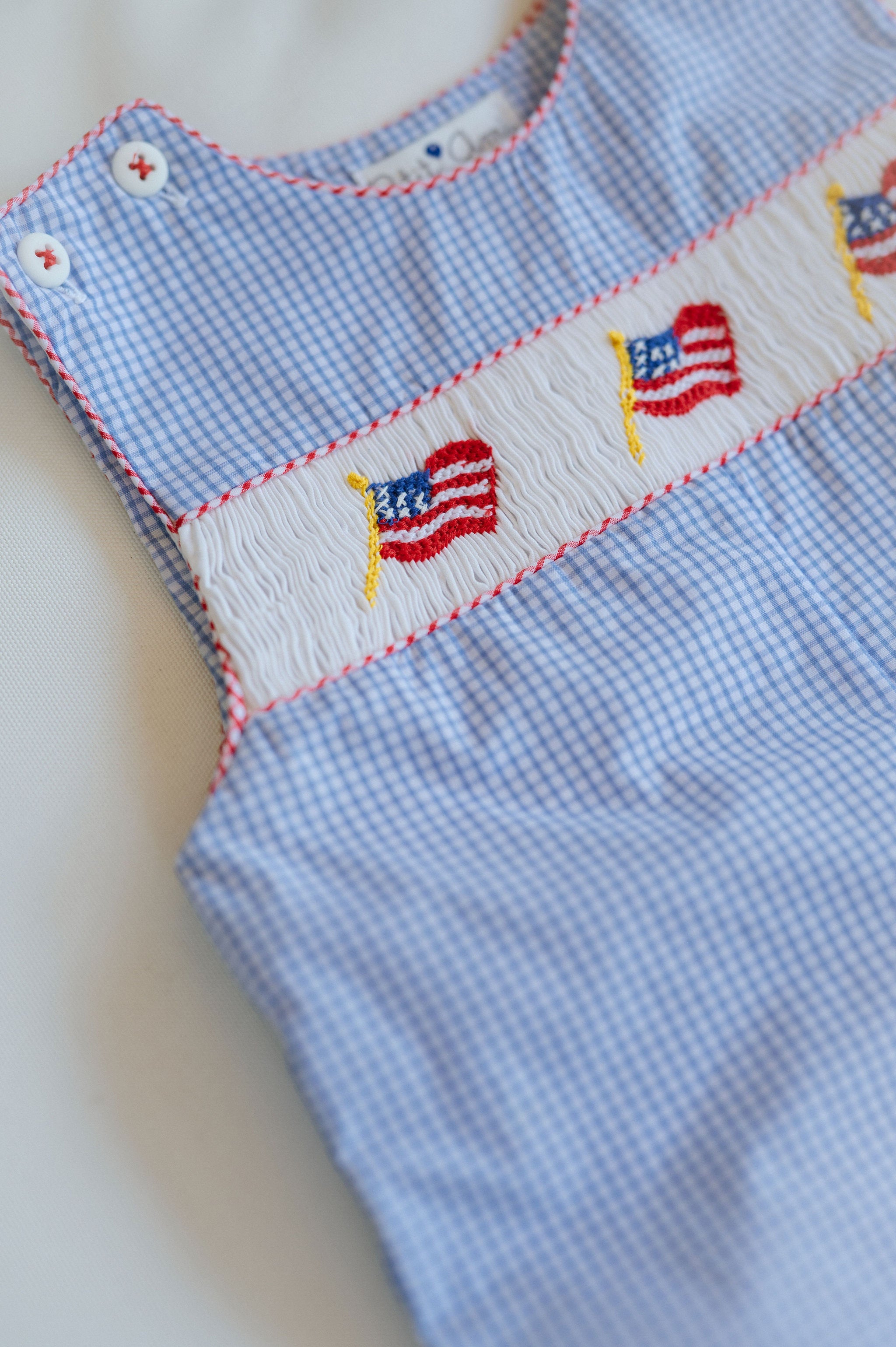 Flag Sunsuit-Blue