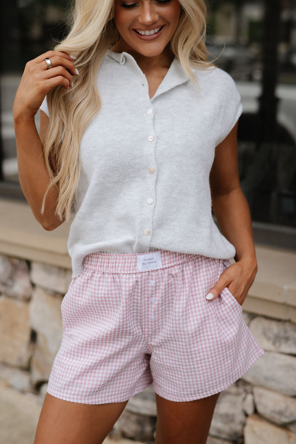 Karly Sweater-Light Grey