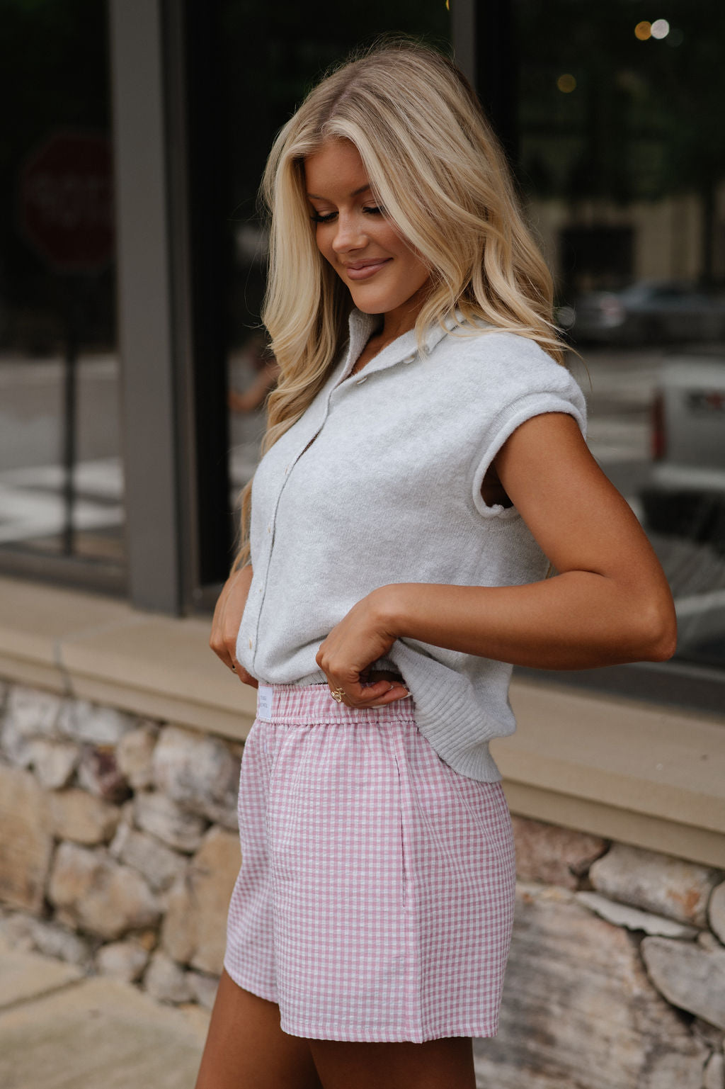 Karly Sweater-Light Grey