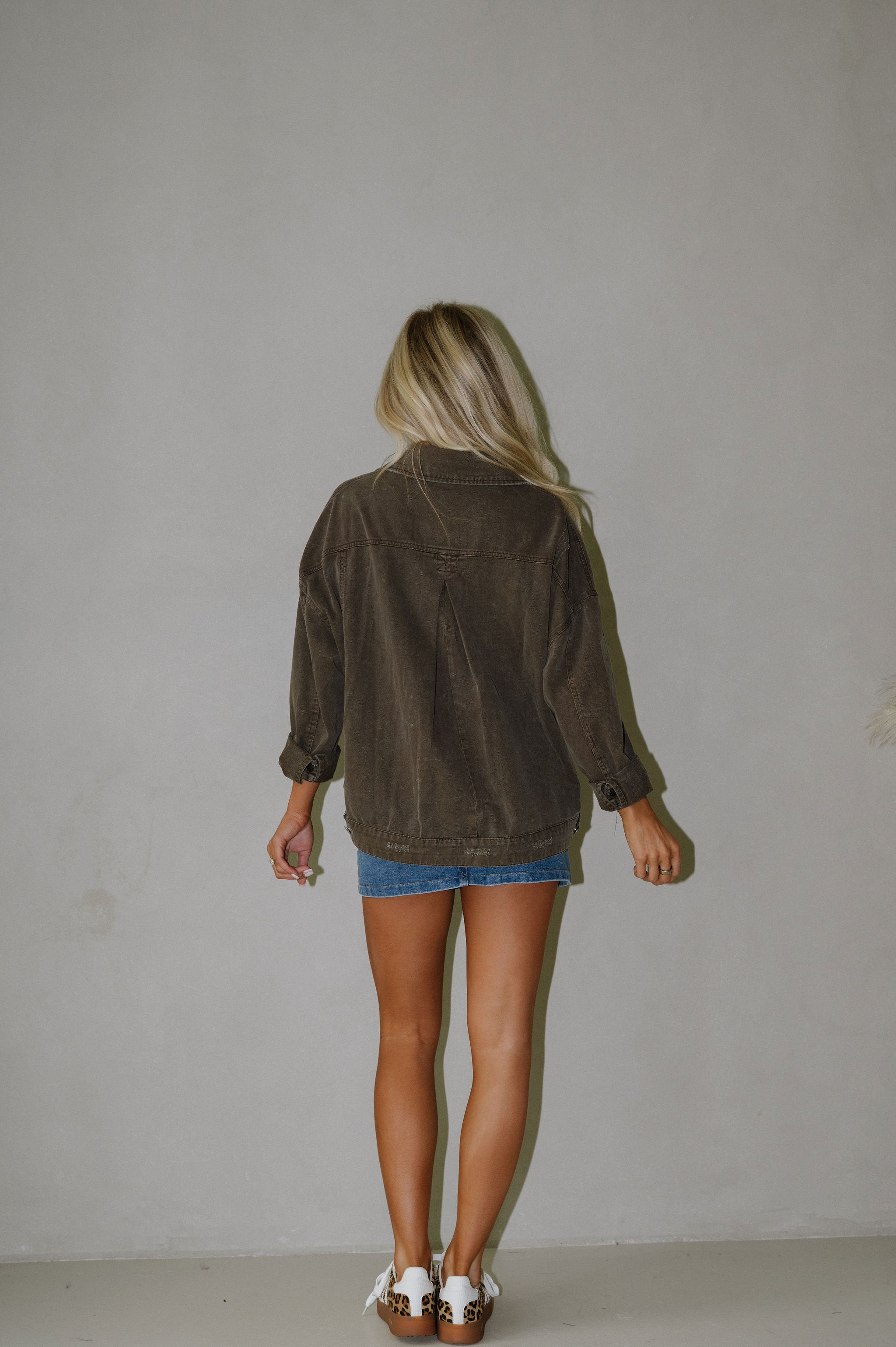 Staple Denim Jacket-Brown