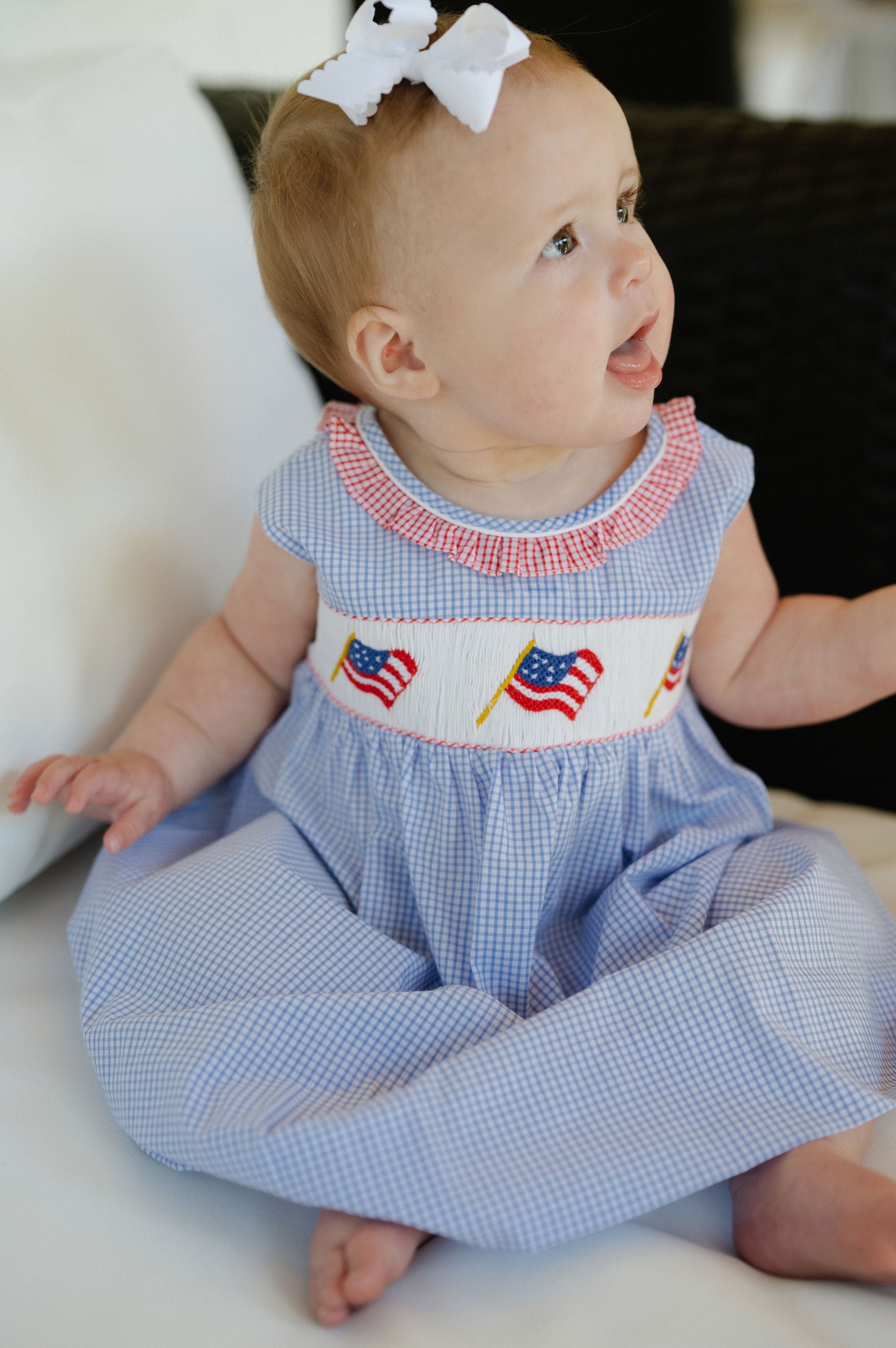 Flag Dress-Blue
