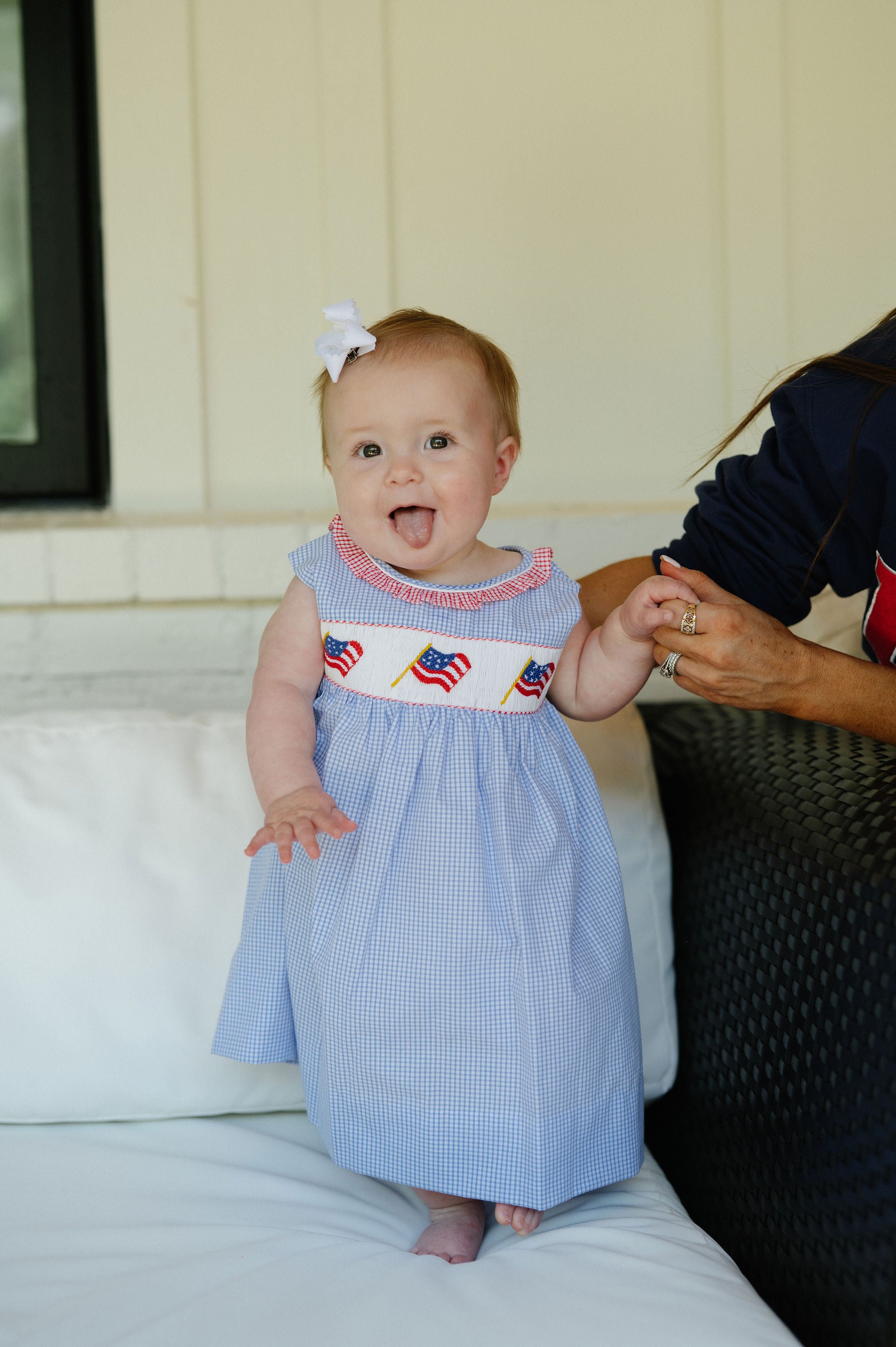 Flag Dress-Blue