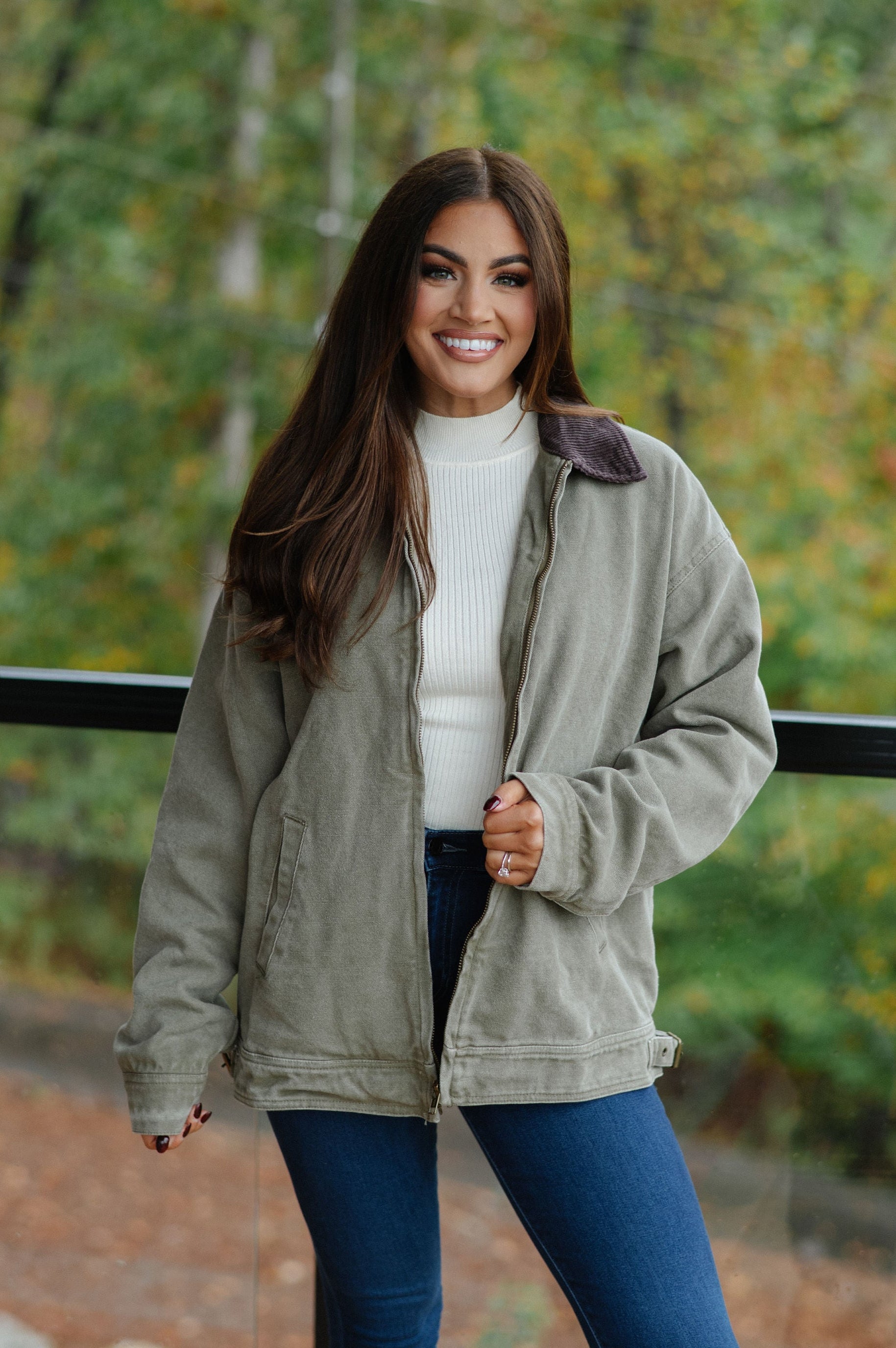 Elliott Barn Jacket-Olive