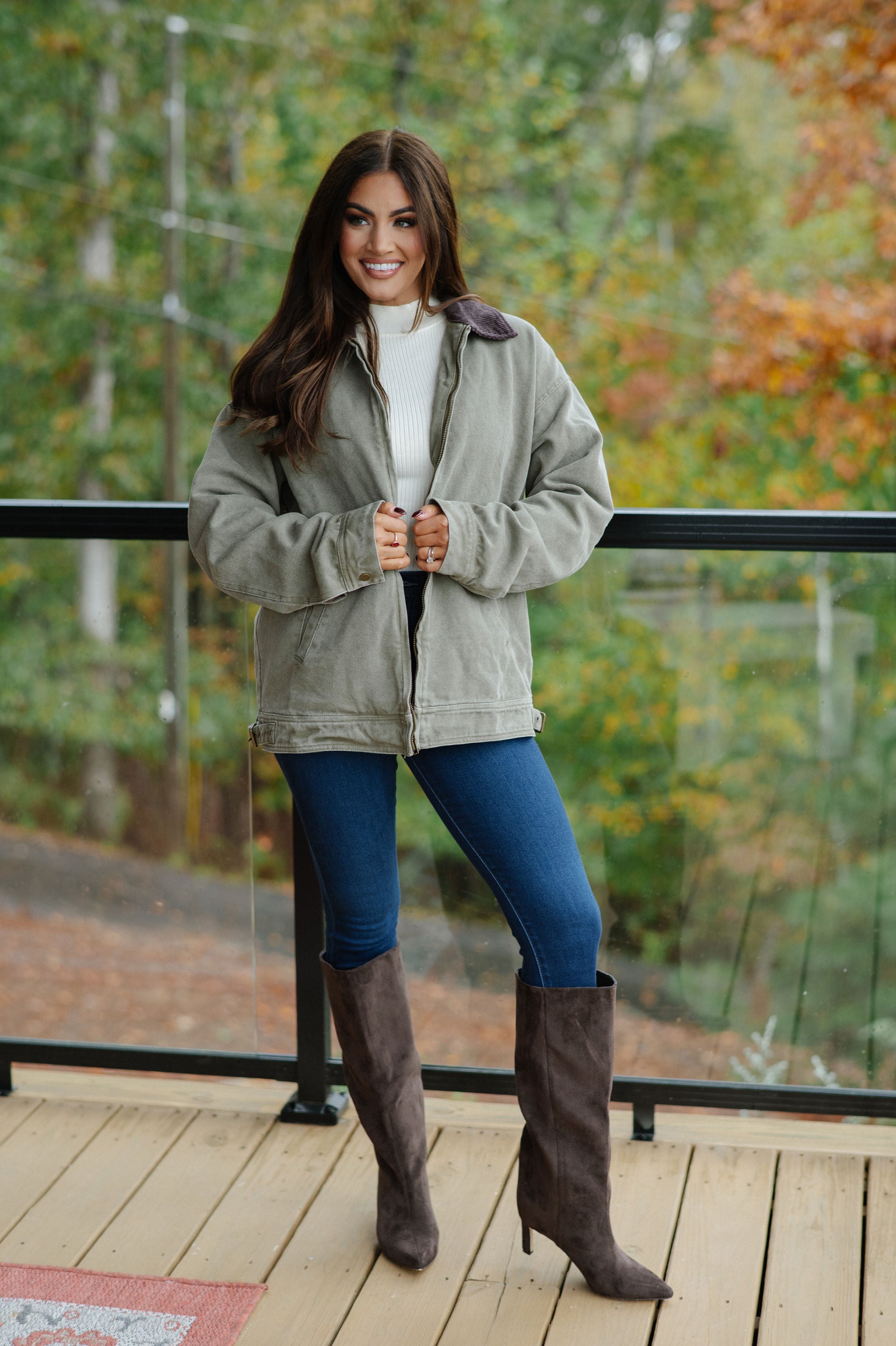 Elliott Barn Jacket-Olive