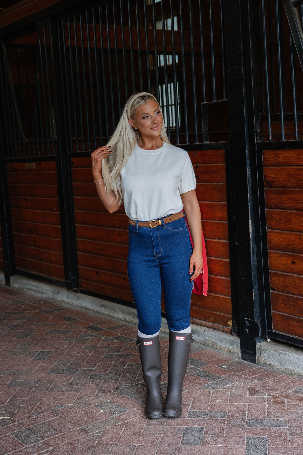 Riley Short Sleeve Top-Off White