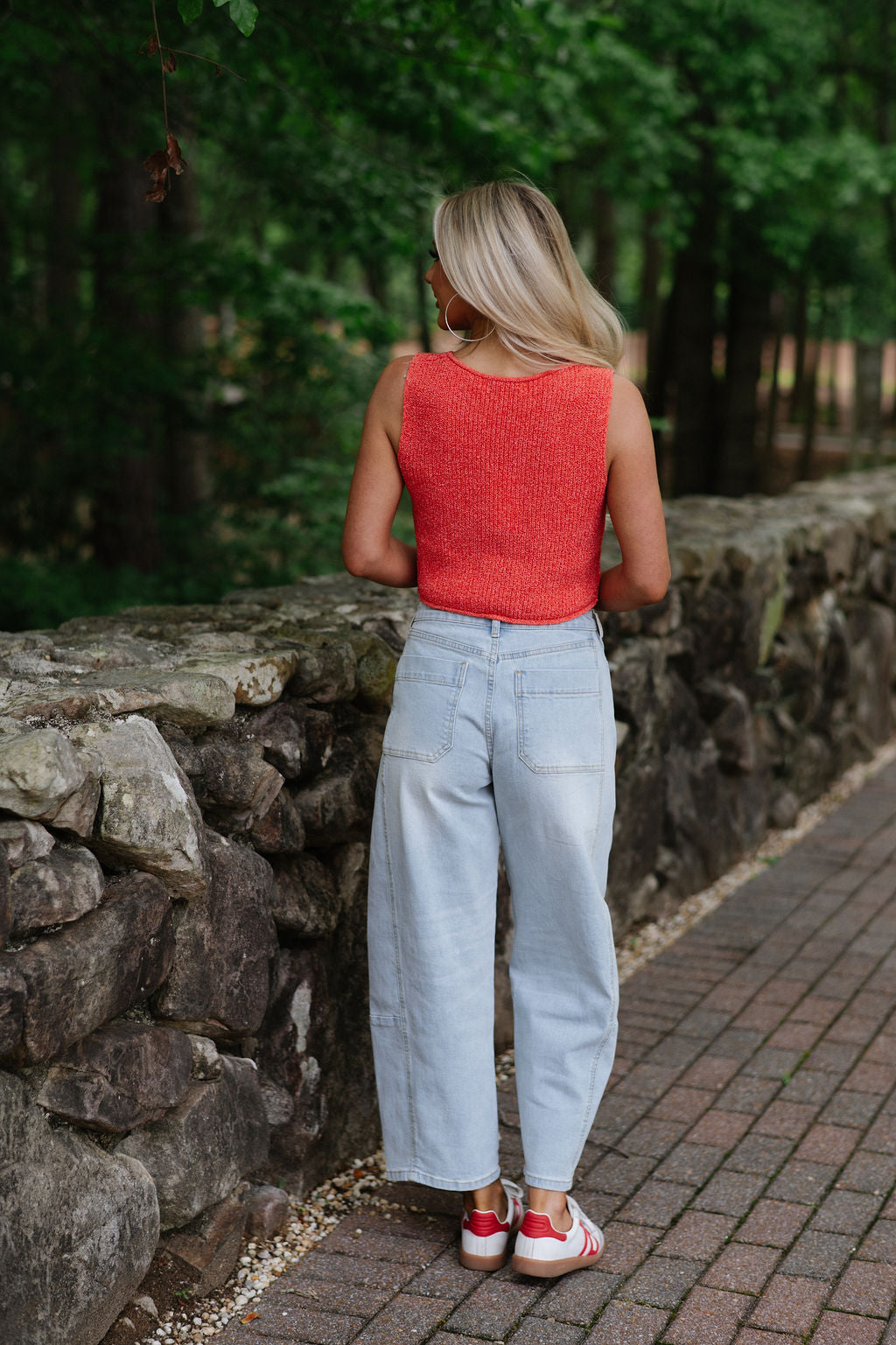 Evelyn Jeans-Ice Denim