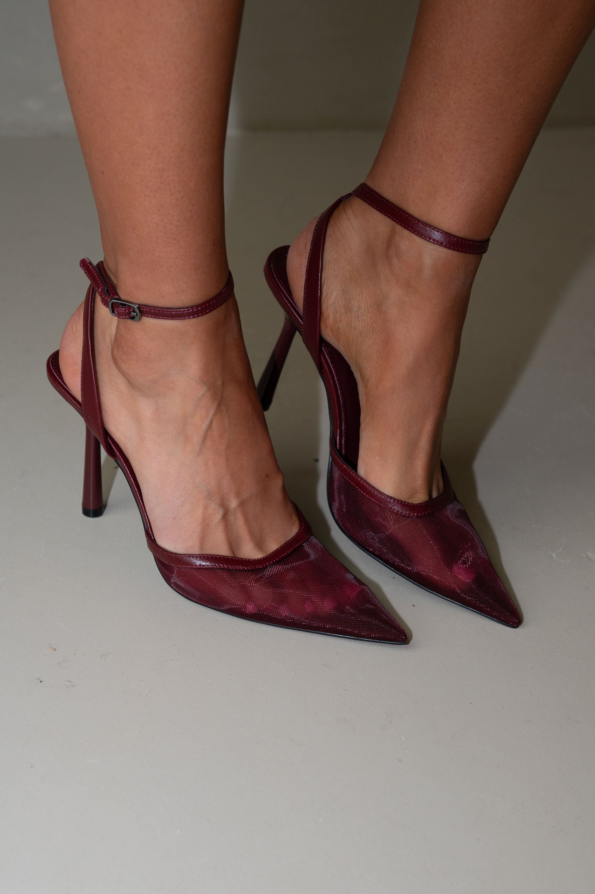 Alliance Heels- Burgundy