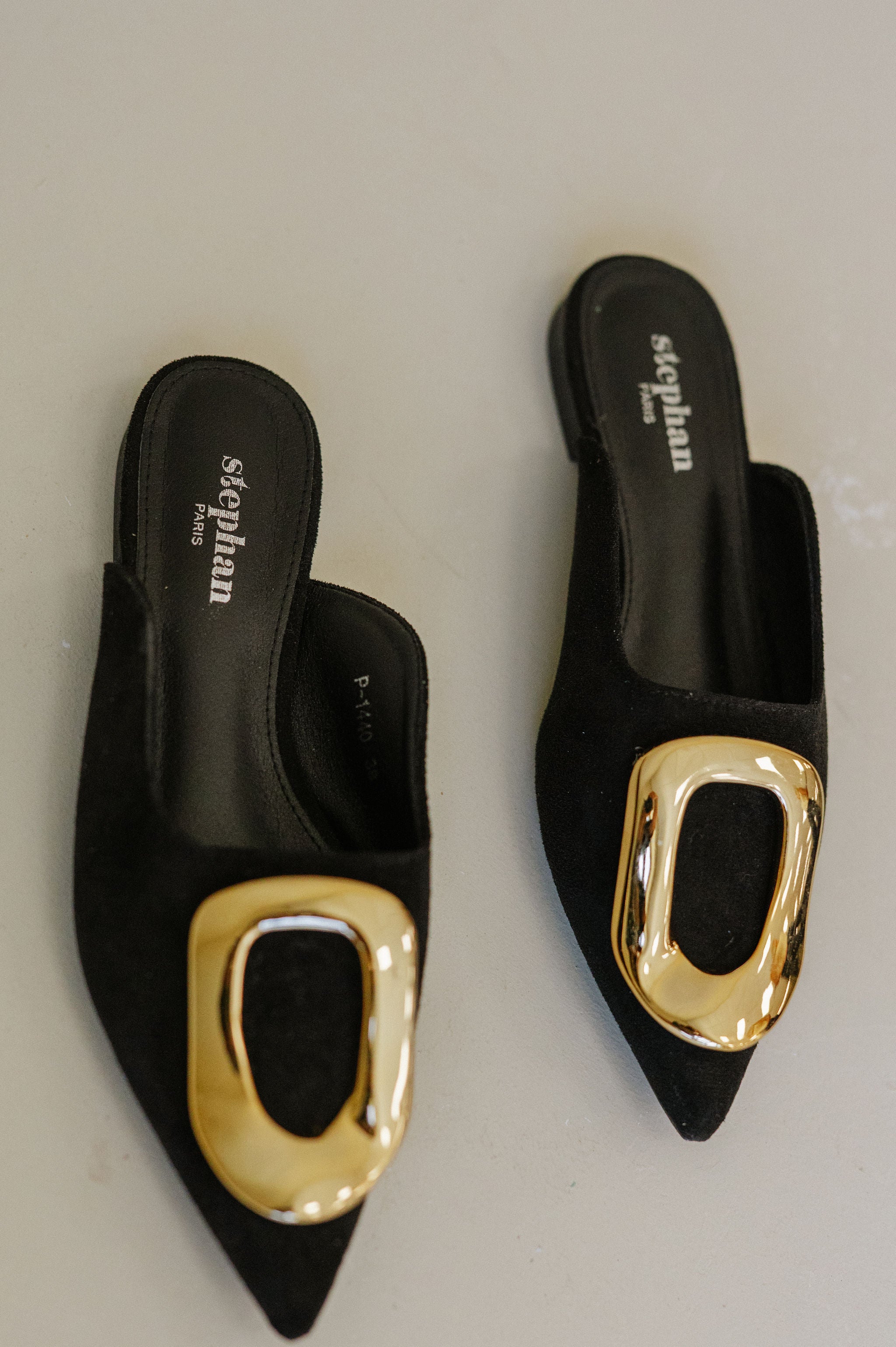 Blair Pointed Mule- Black