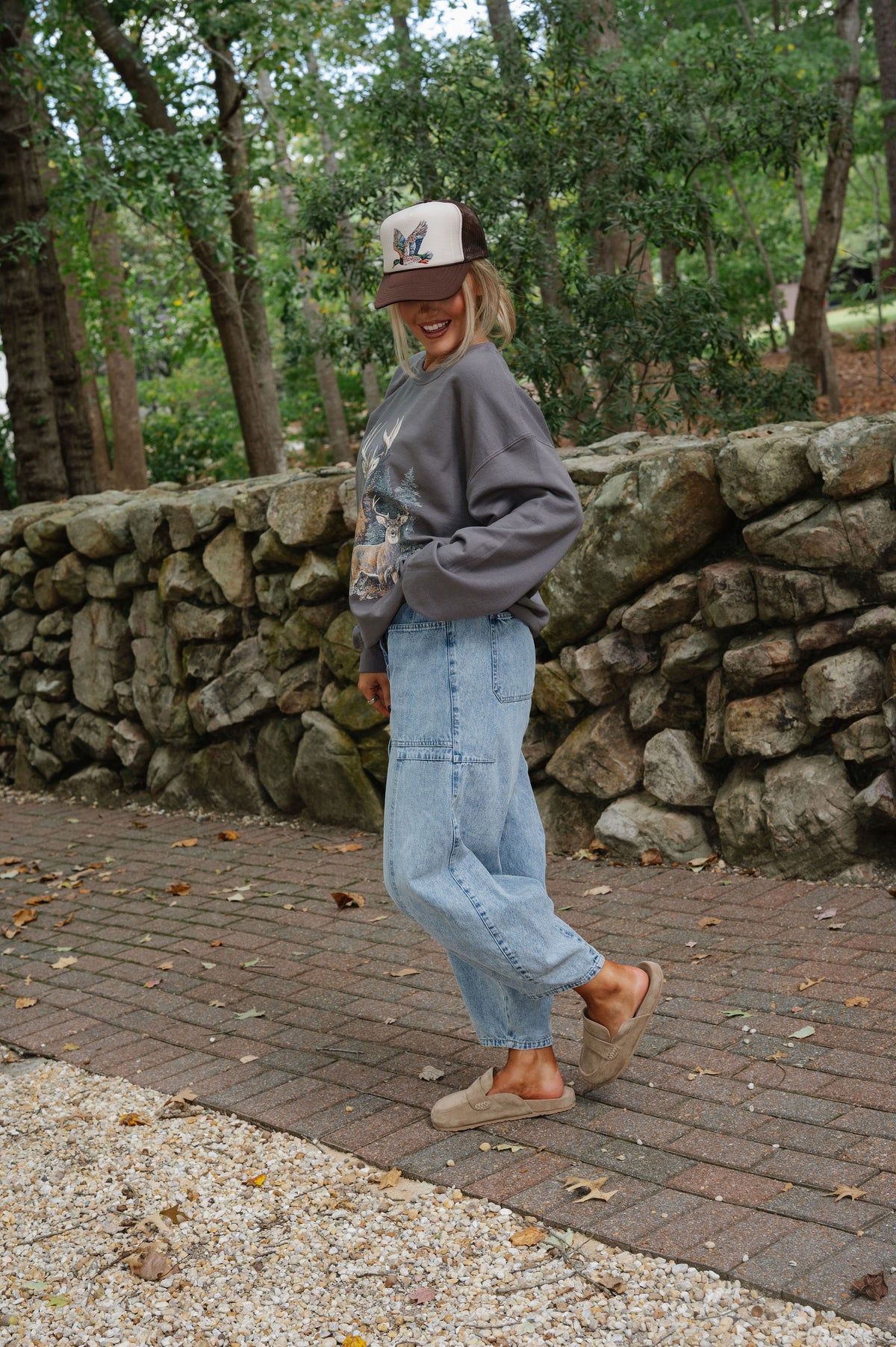 Vintage Deer Crewneck