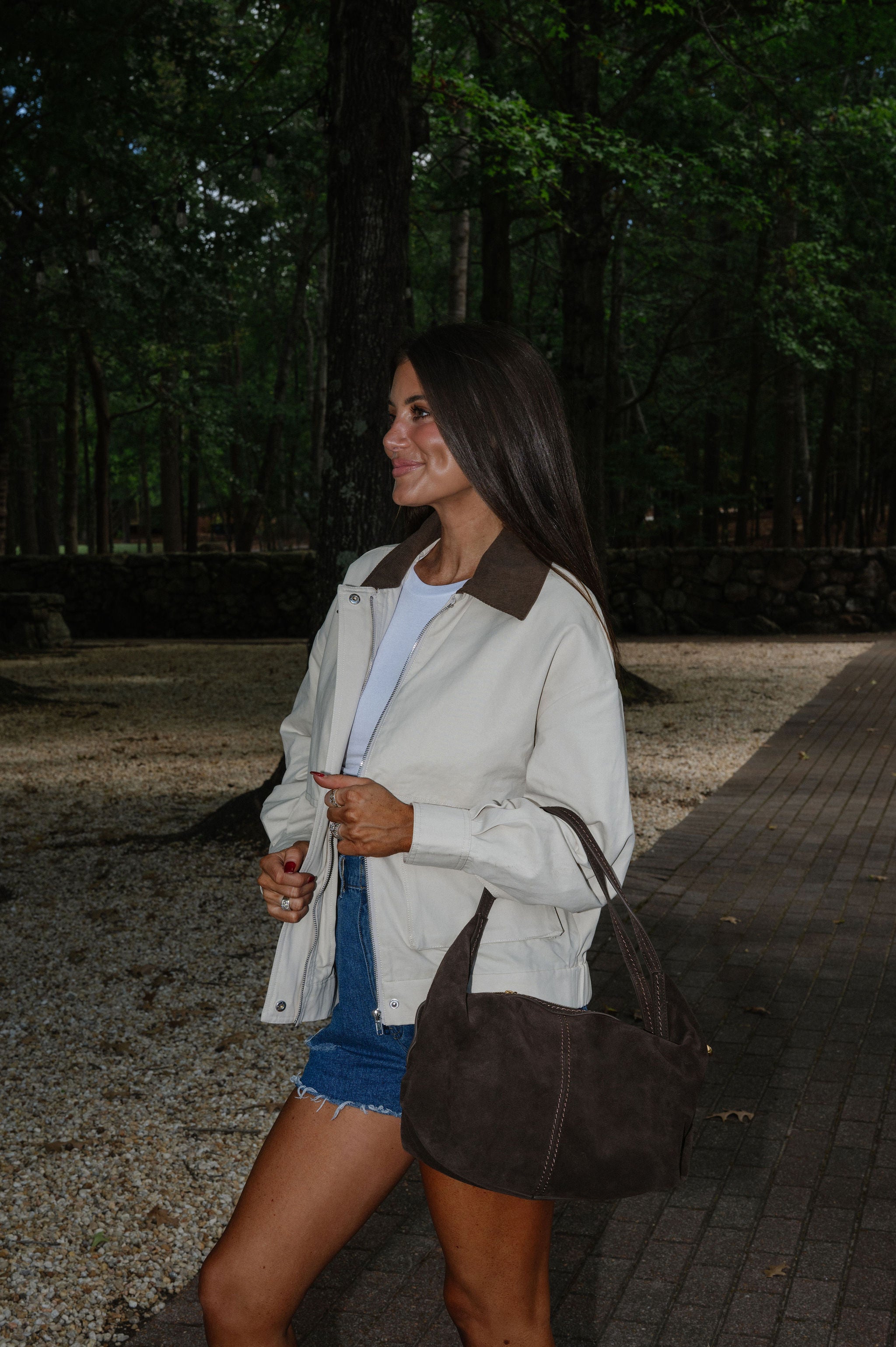 Alexis Corduroy Jacket-Beige