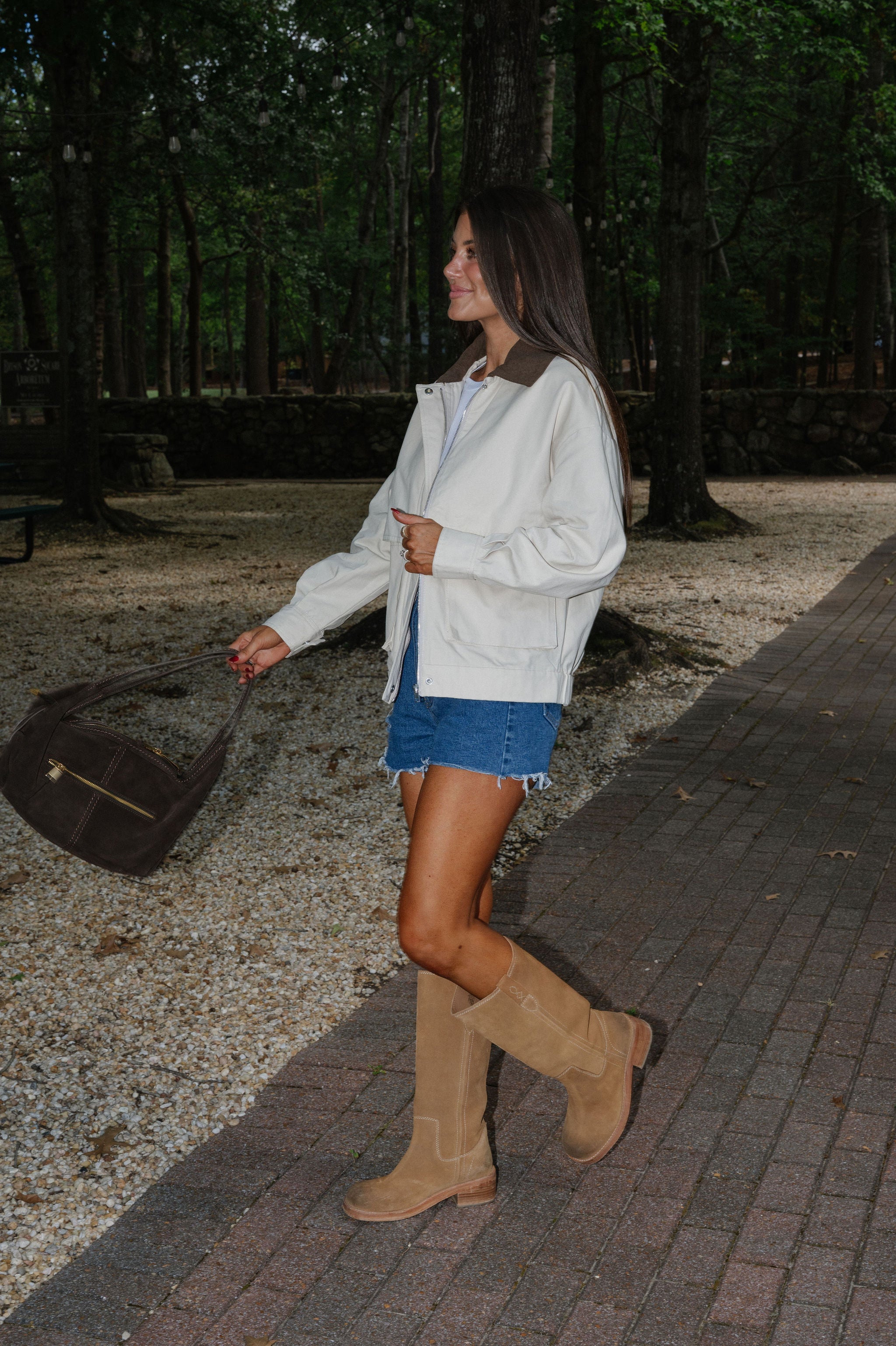 Alexis Corduroy Jacket-Beige