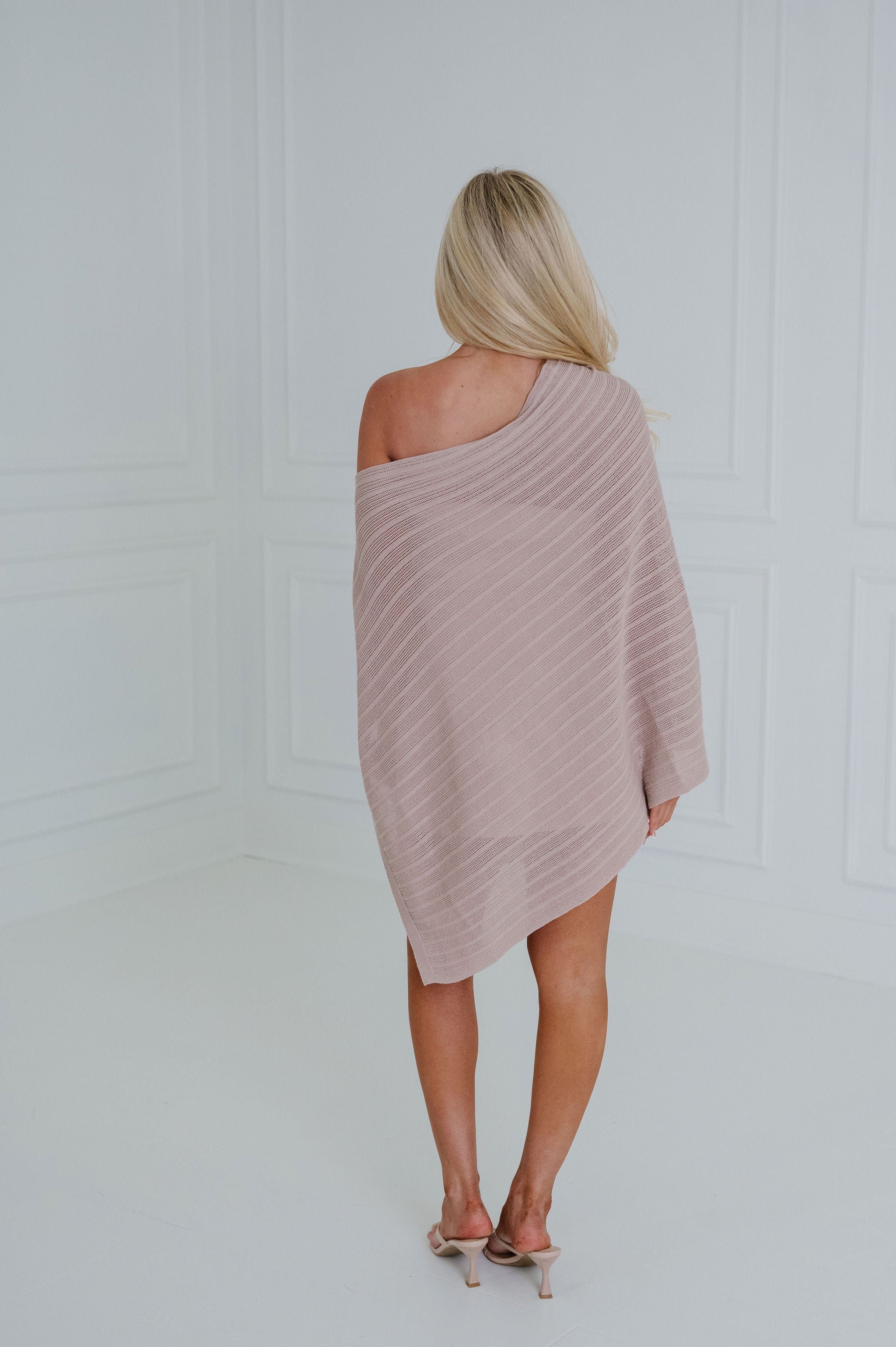 Jamie Poncho Top-Mocha