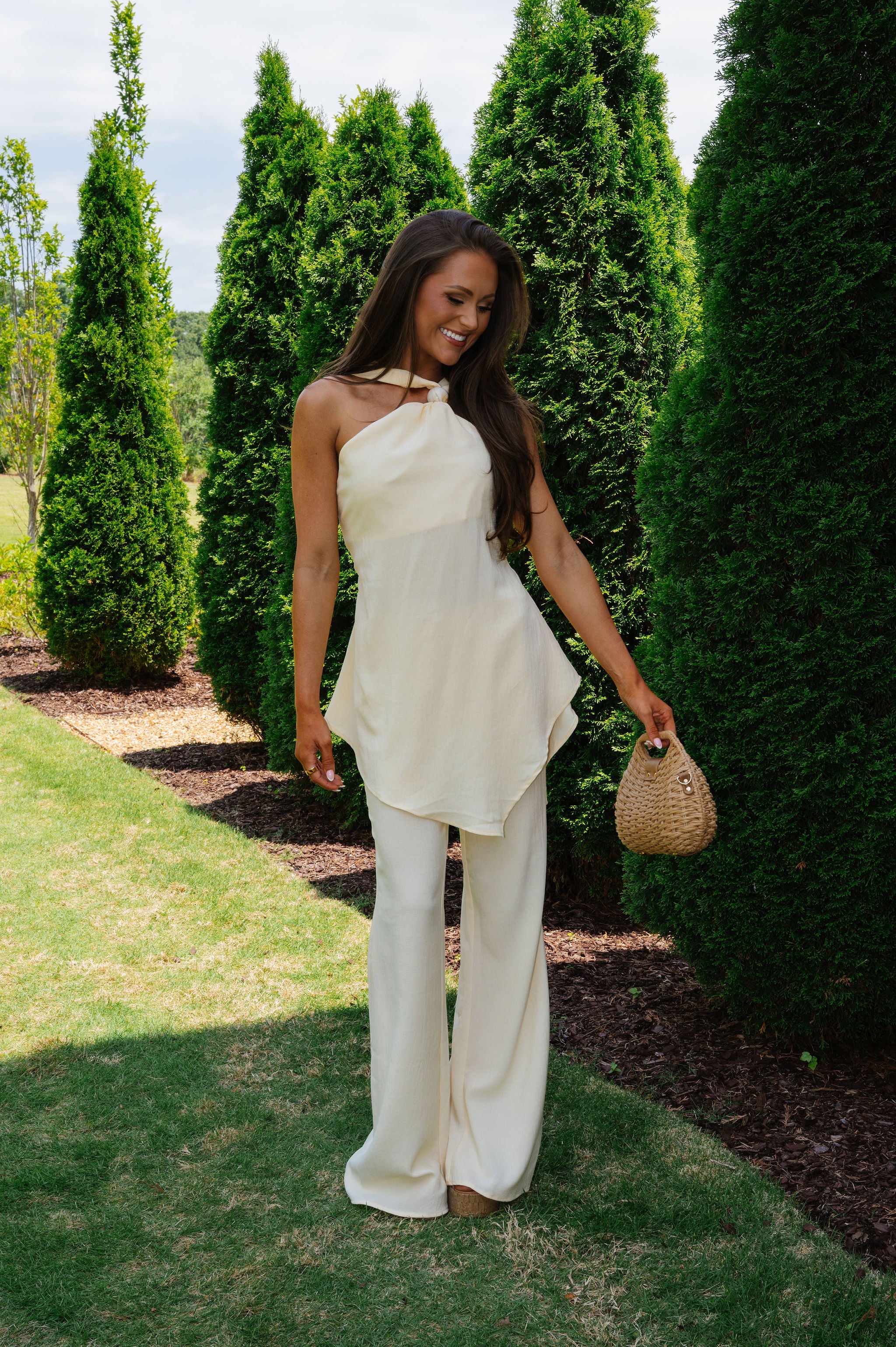Skylar Textured Set-Butter Yellow