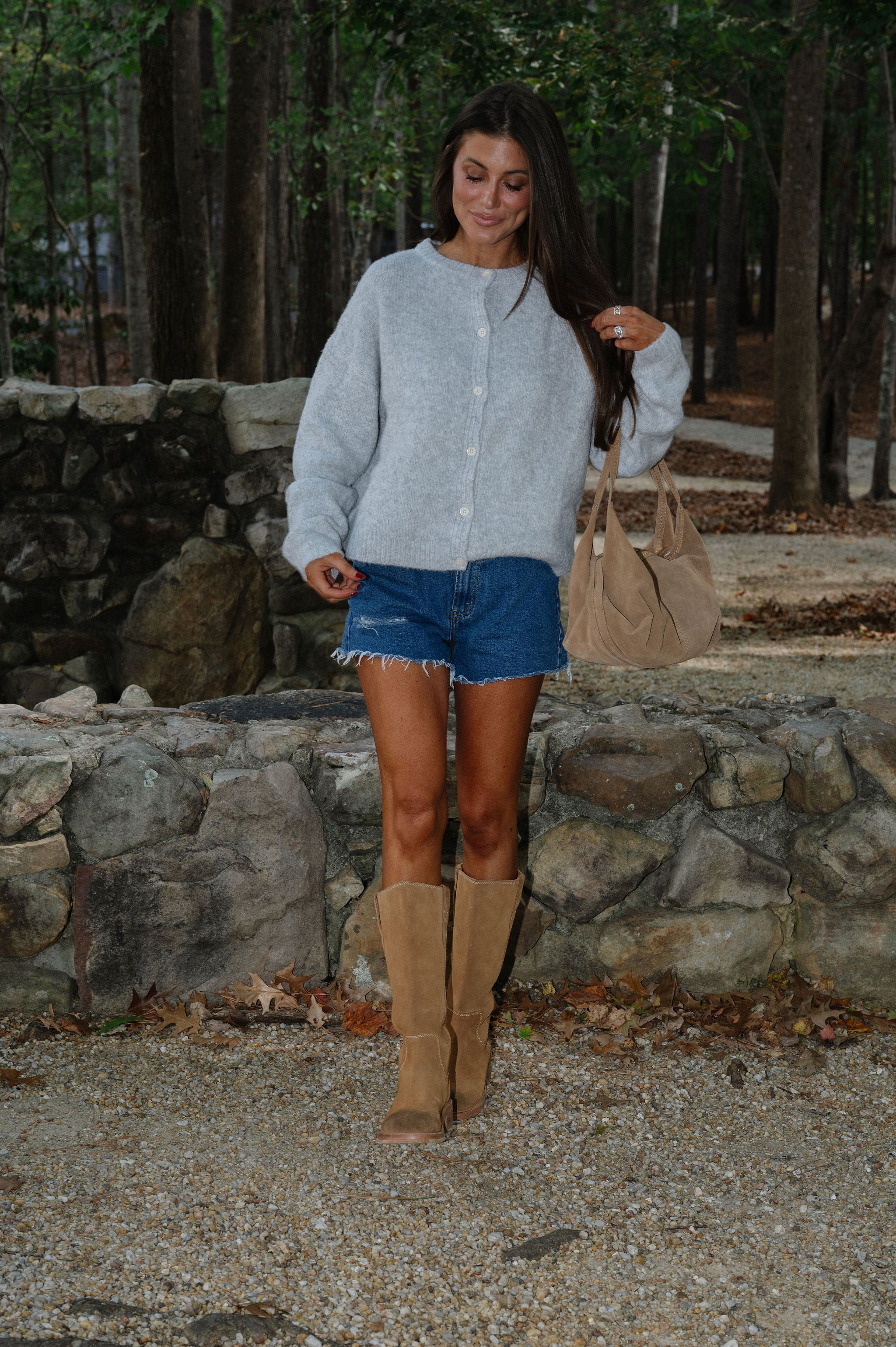 Stratton Sweater-Light Grey