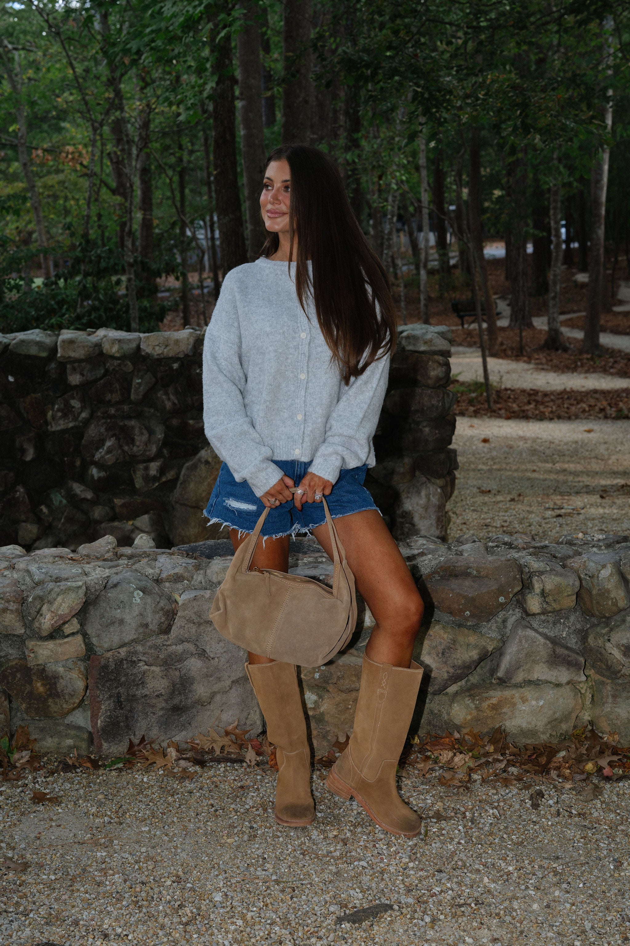 Stratton Sweater-Light Grey
