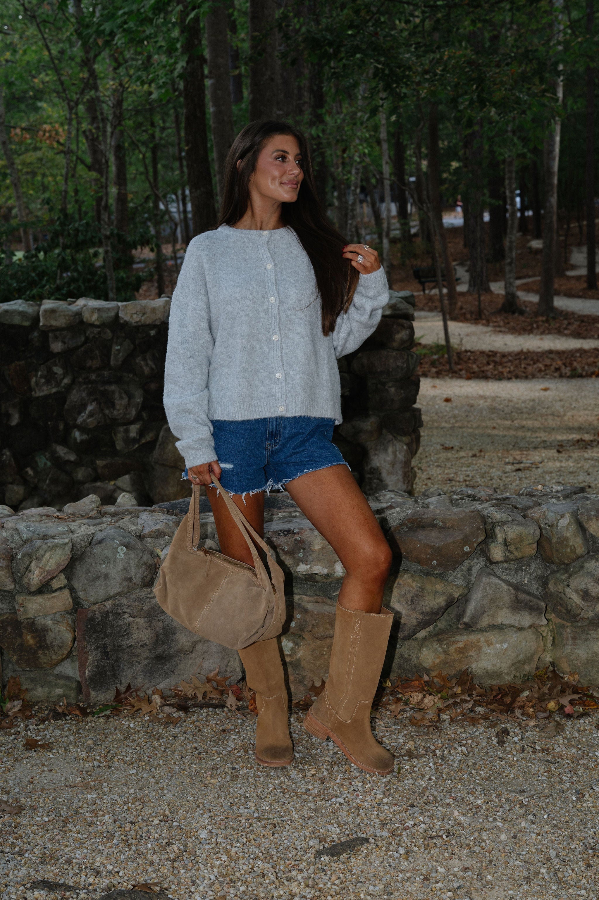 Stratton Sweater-Light Grey