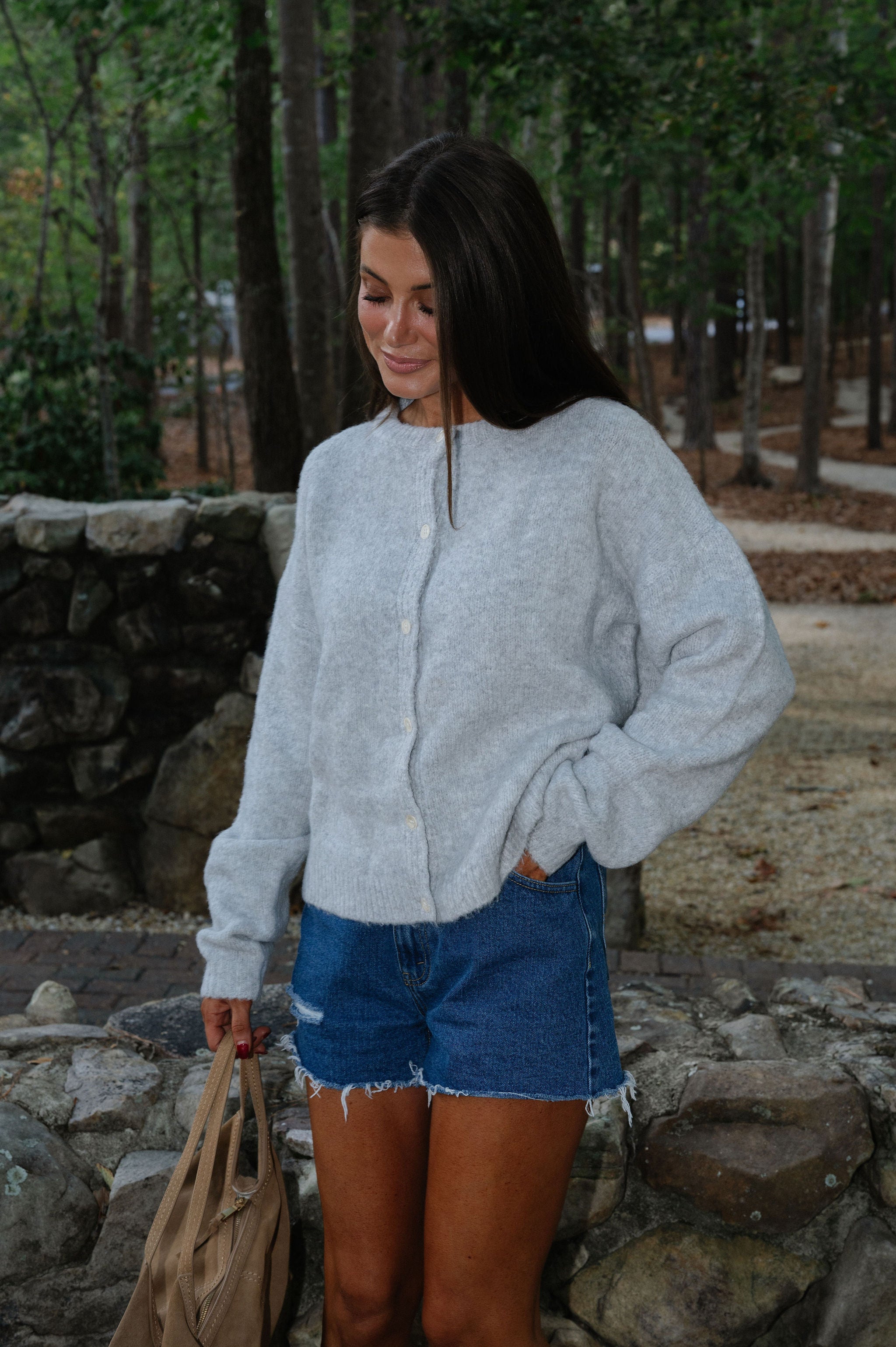 Stratton Sweater-Light Grey