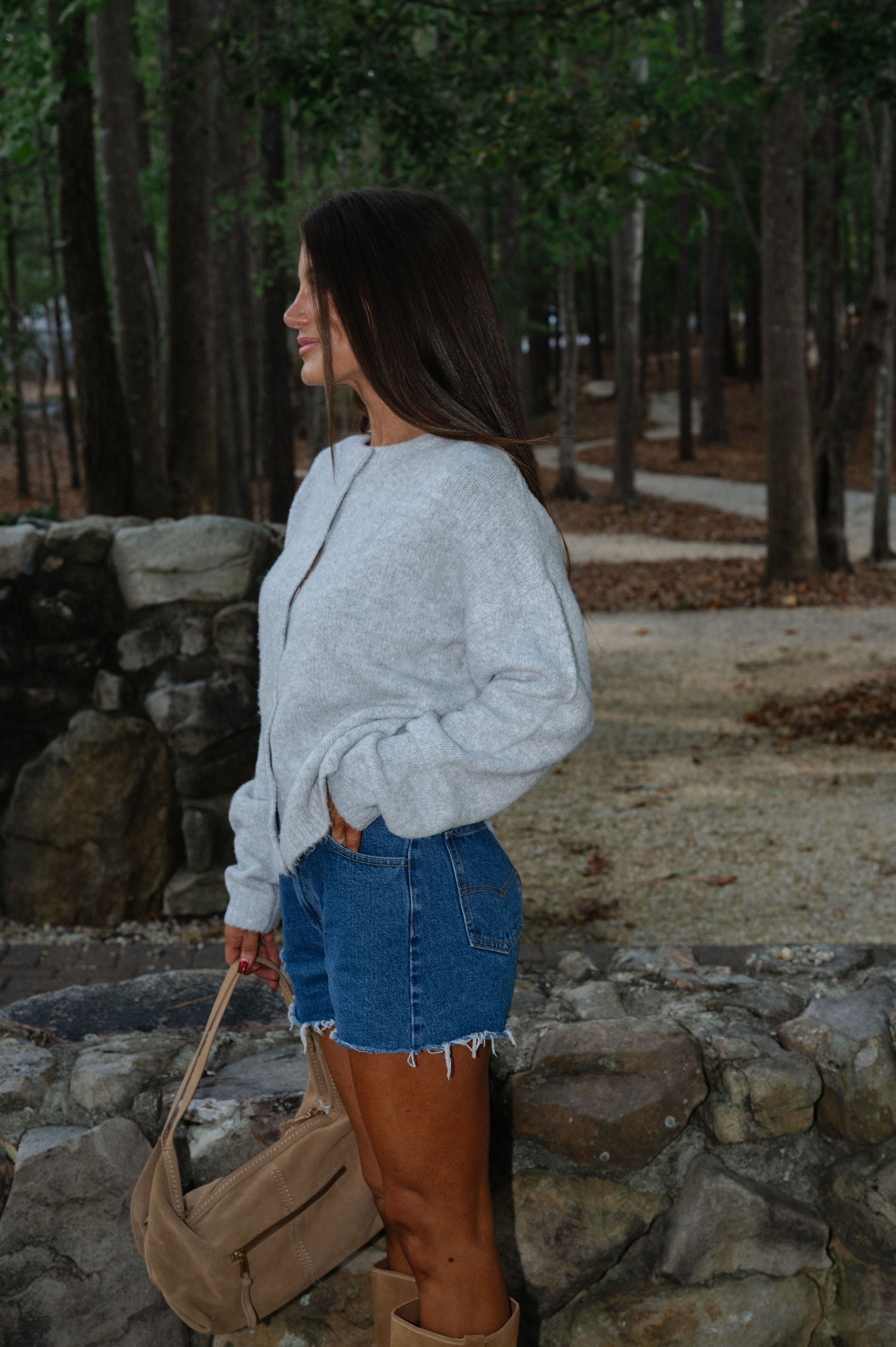 Stratton Sweater-Light Grey