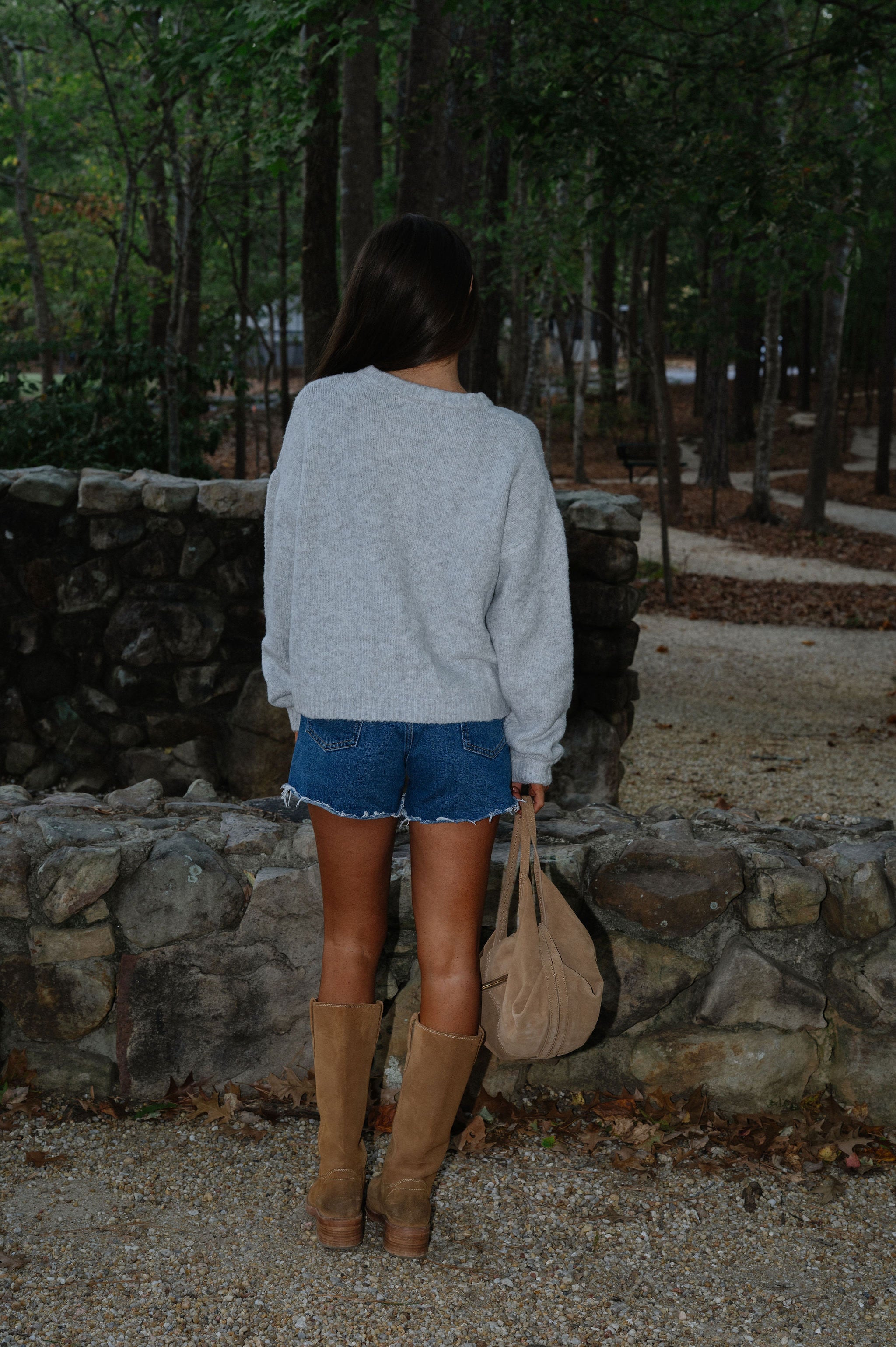 Stratton Sweater-Light Grey