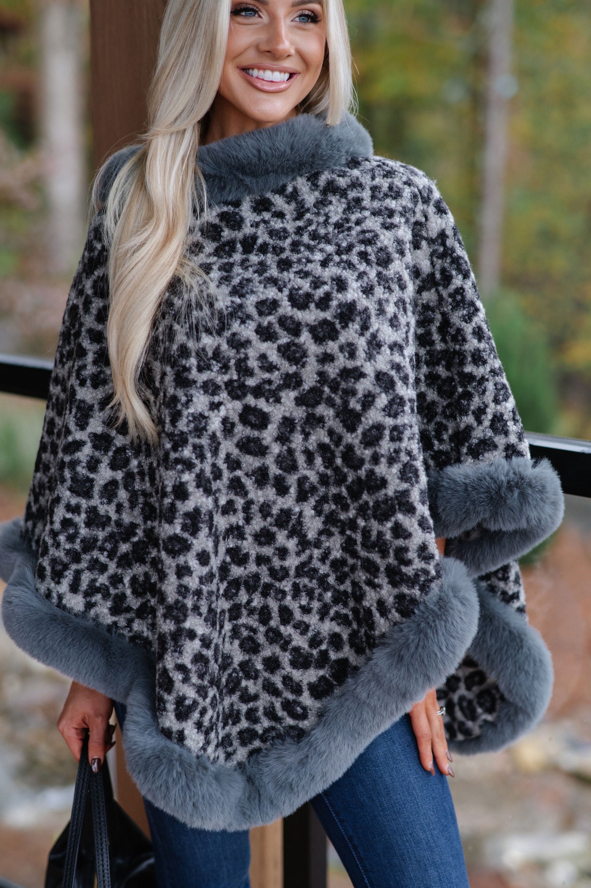 Goldie Leopard Cape