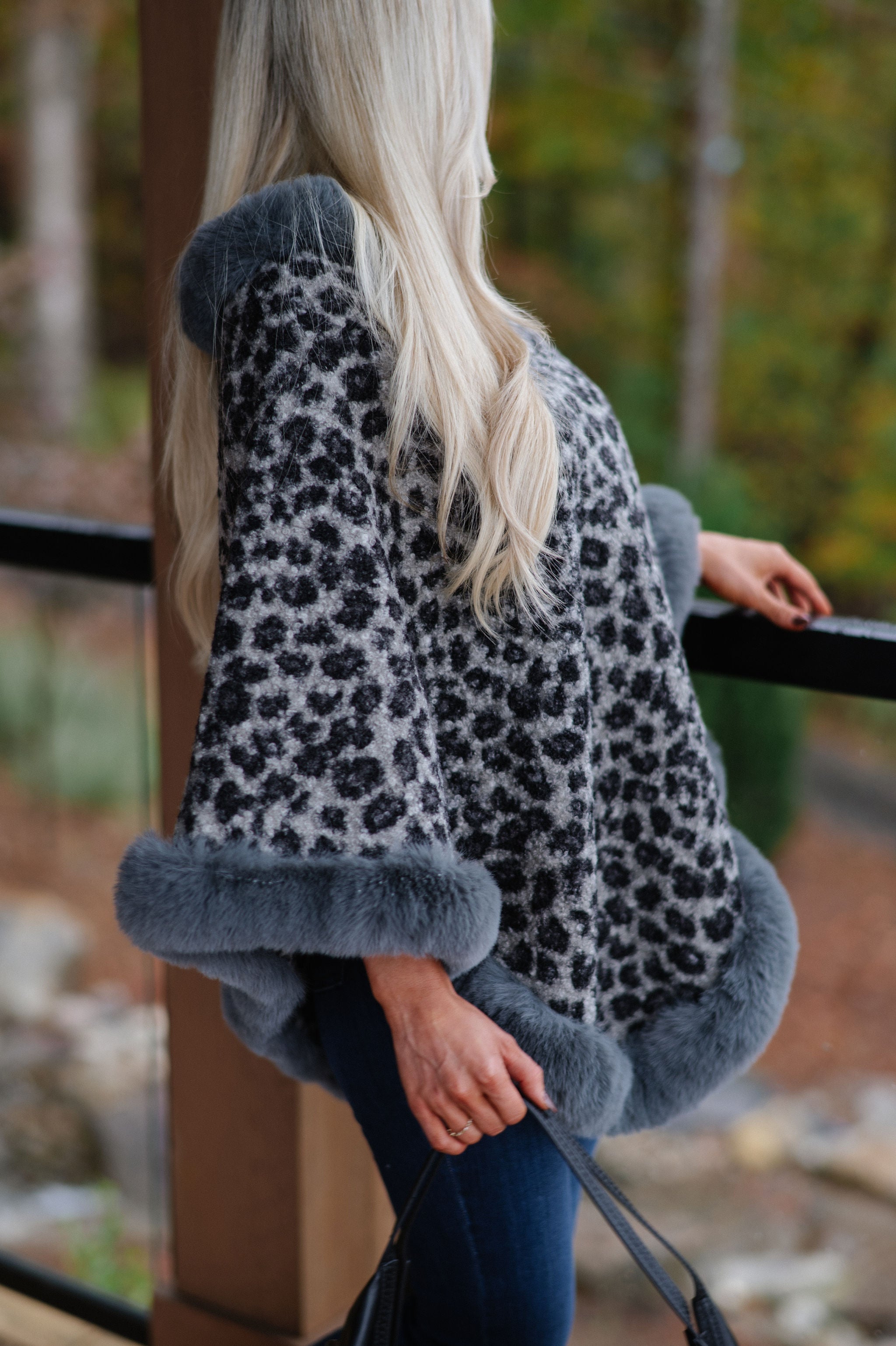 Goldie Leopard Cape