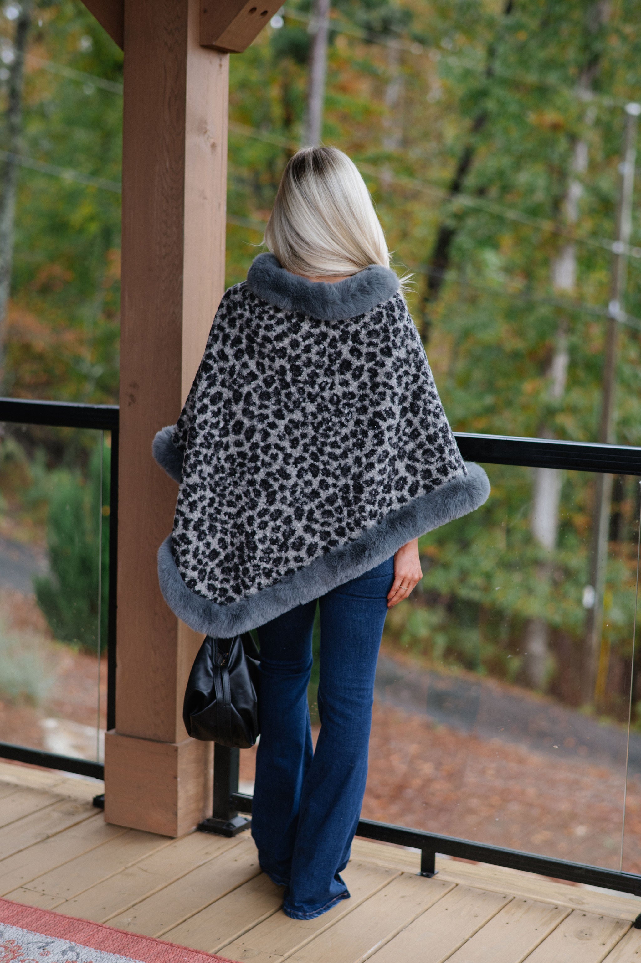 Goldie Leopard Cape