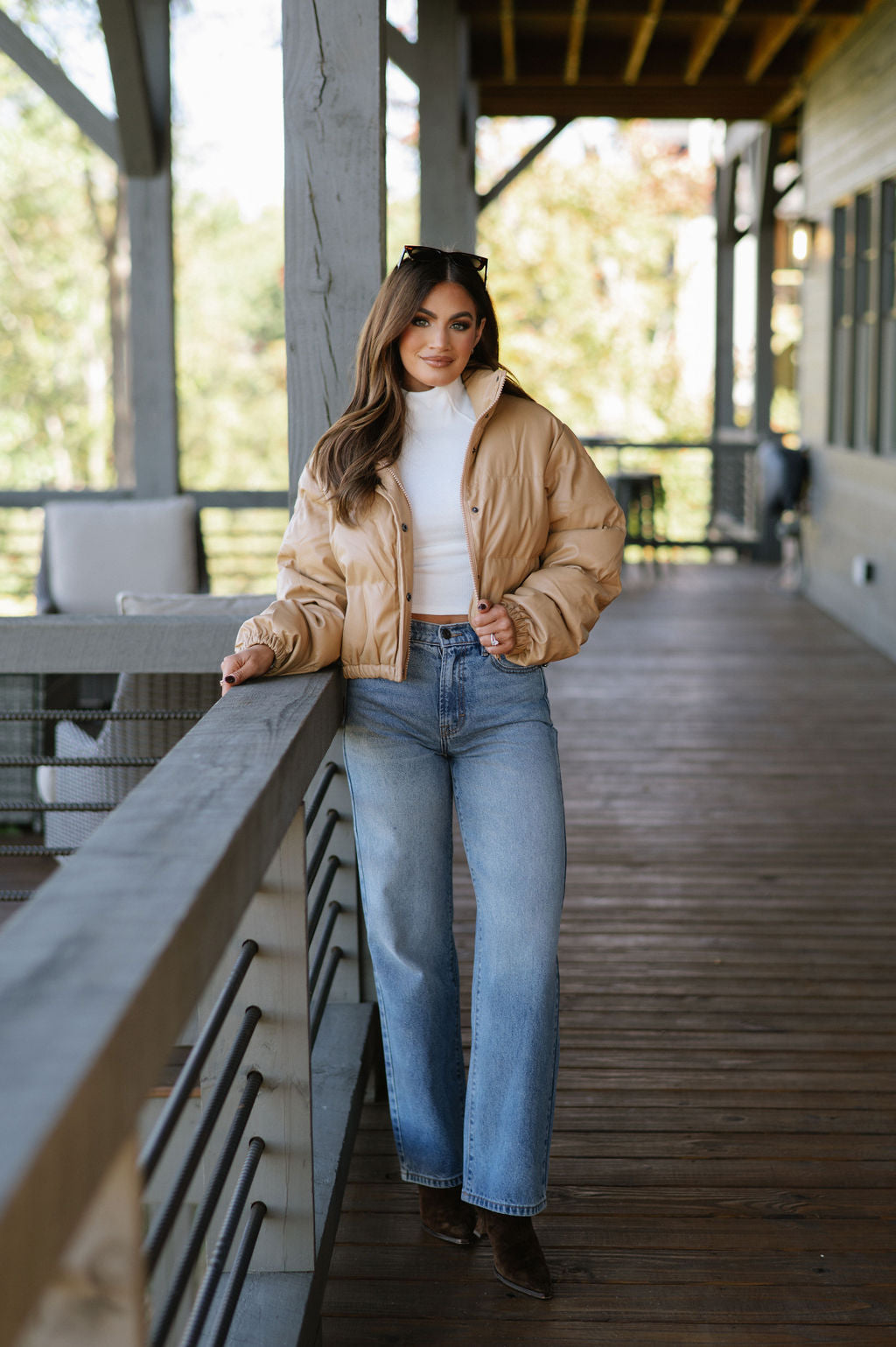 DOORBUSTER// Sasha Puffer Jacket- Khaki