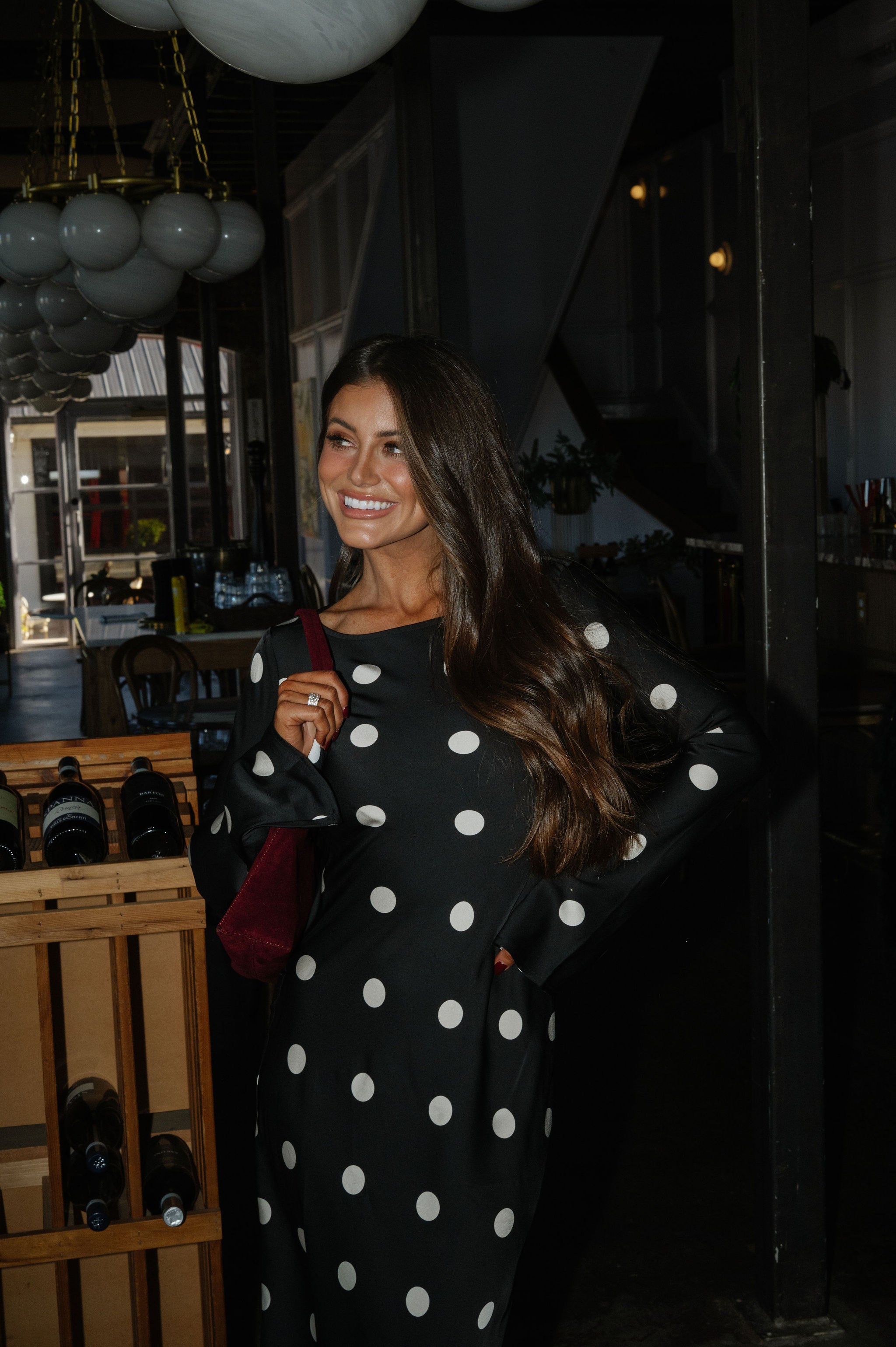 Natasha Maxi Dress-Black