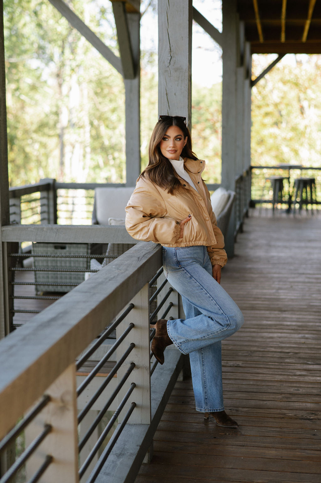 DOORBUSTER// Sasha Puffer Jacket- Khaki