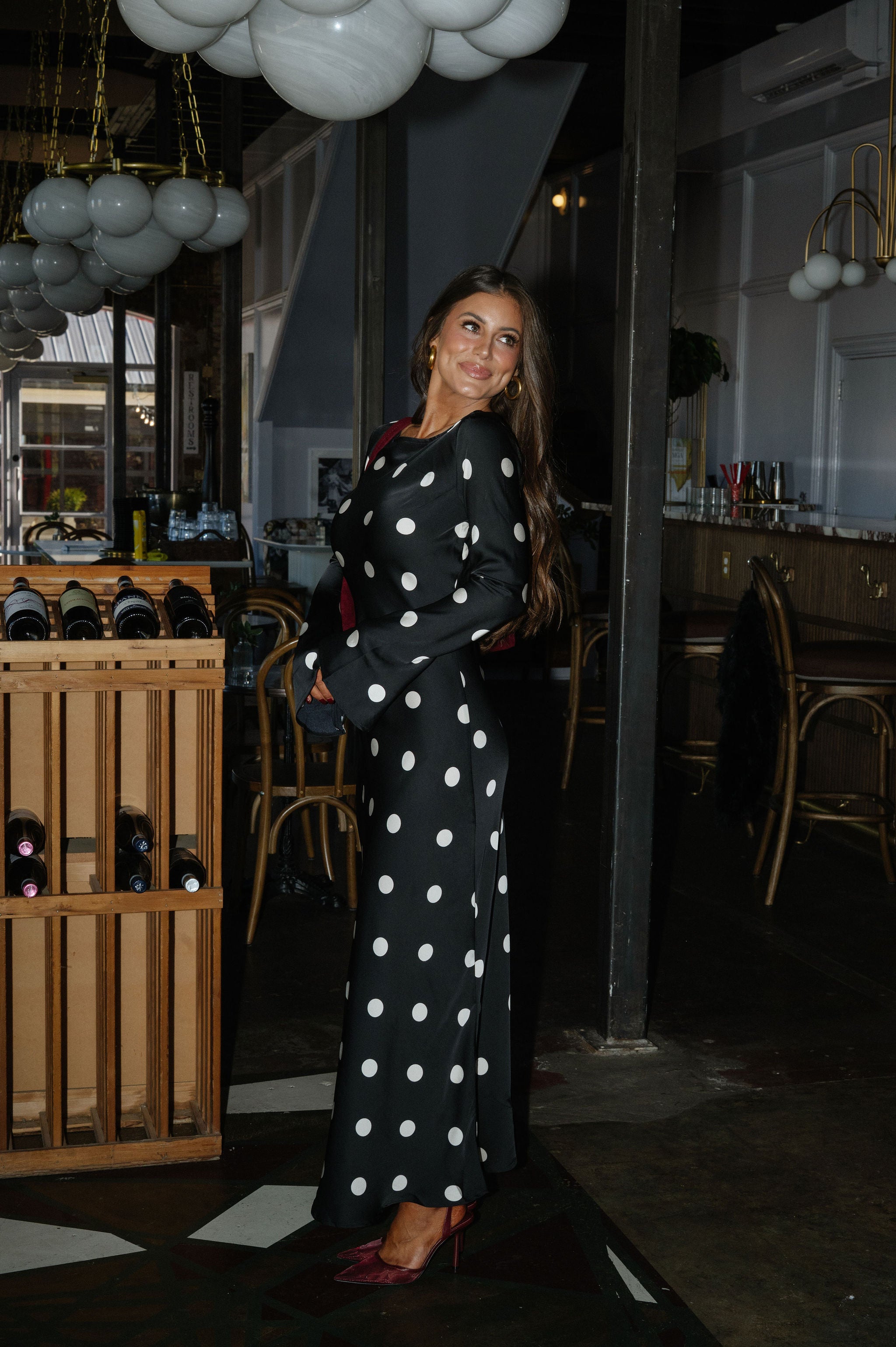 Natasha Maxi Dress-Black