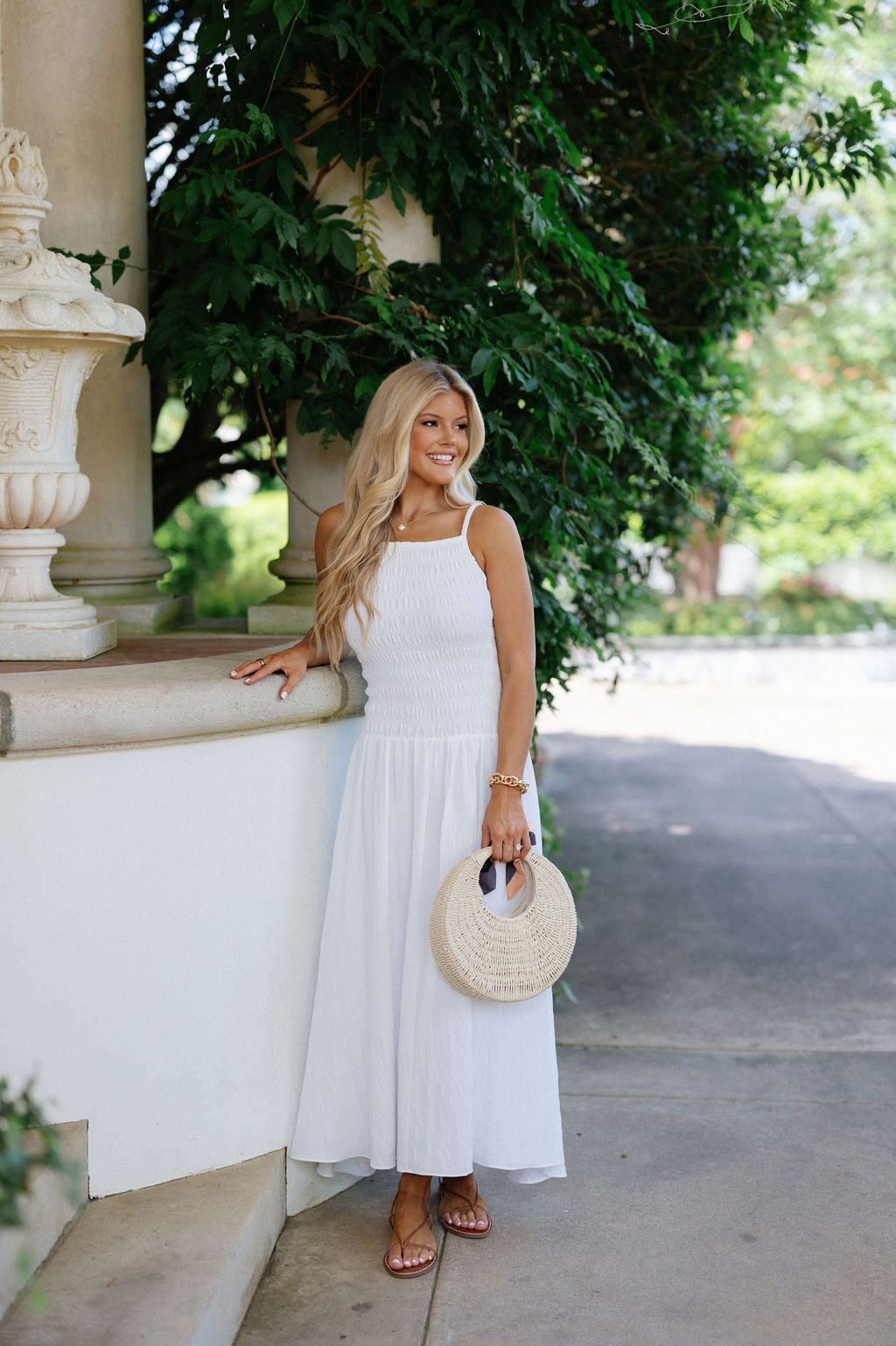 Lindsey Maxi Dress-Off White