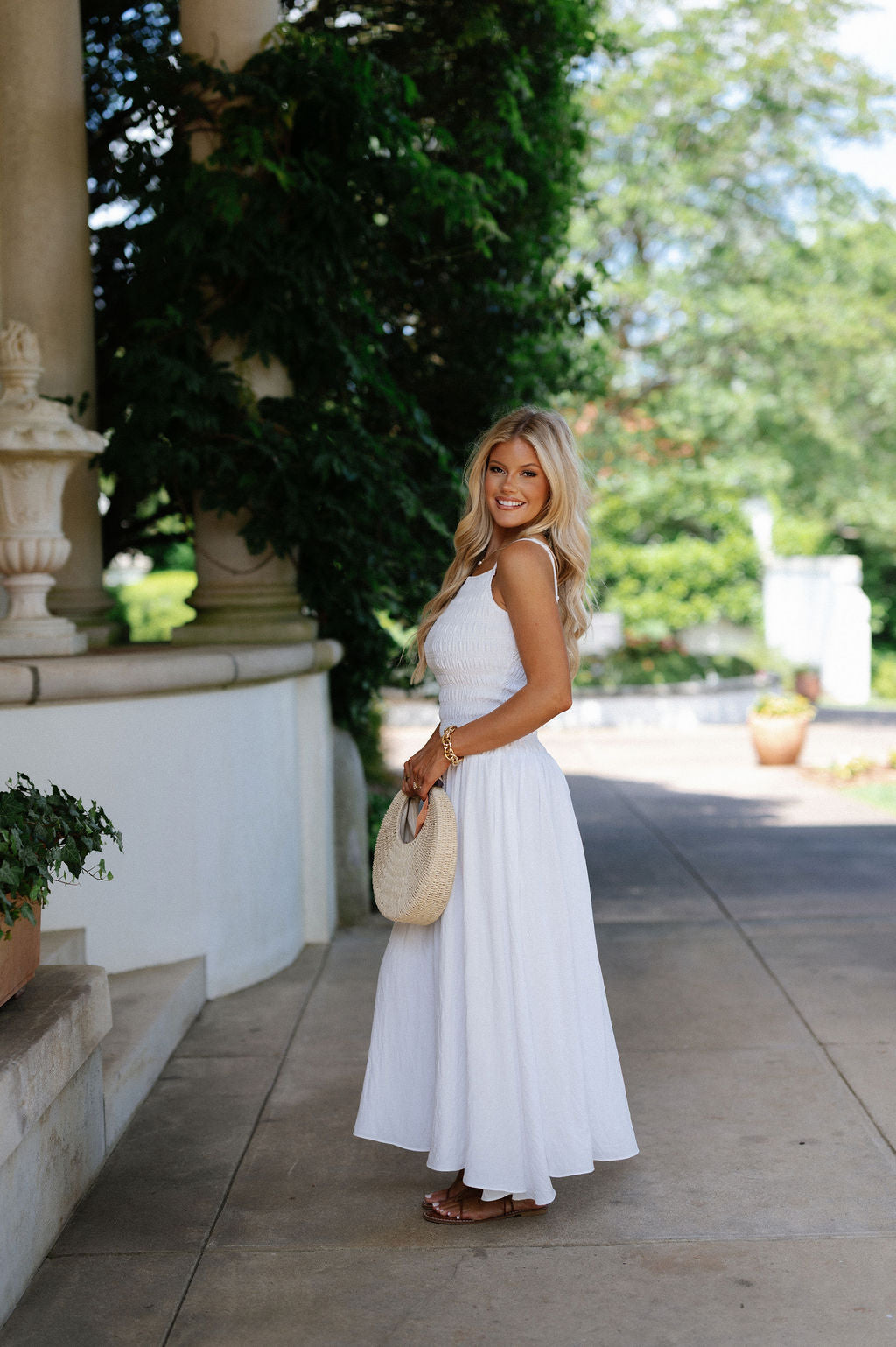 Lindsey Maxi Dress-Off White