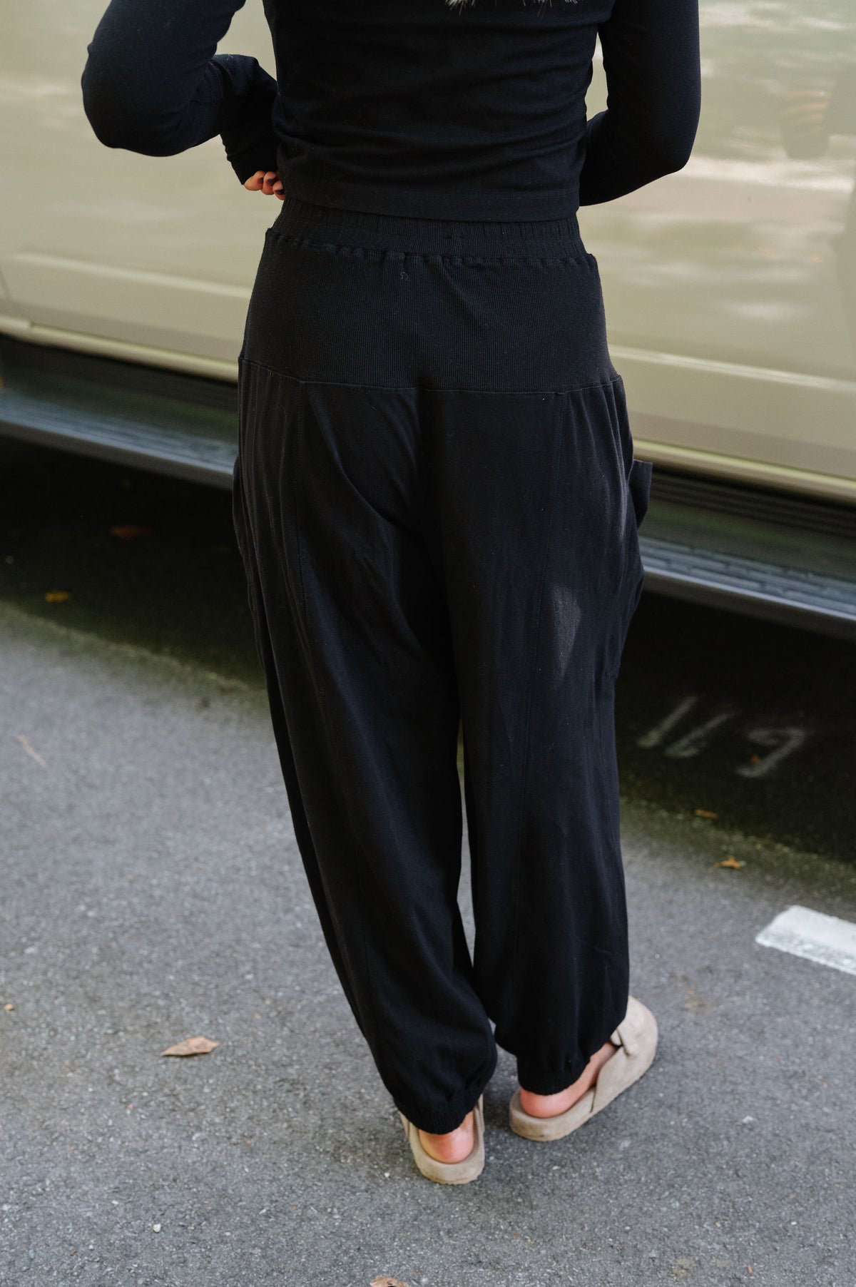 Millie Harem Set-Black