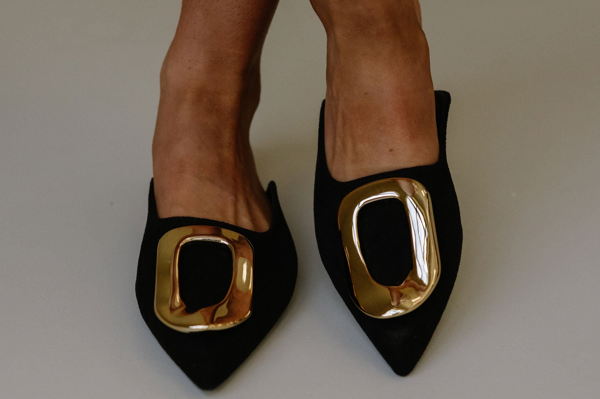 Blair Pointed Mule- Black