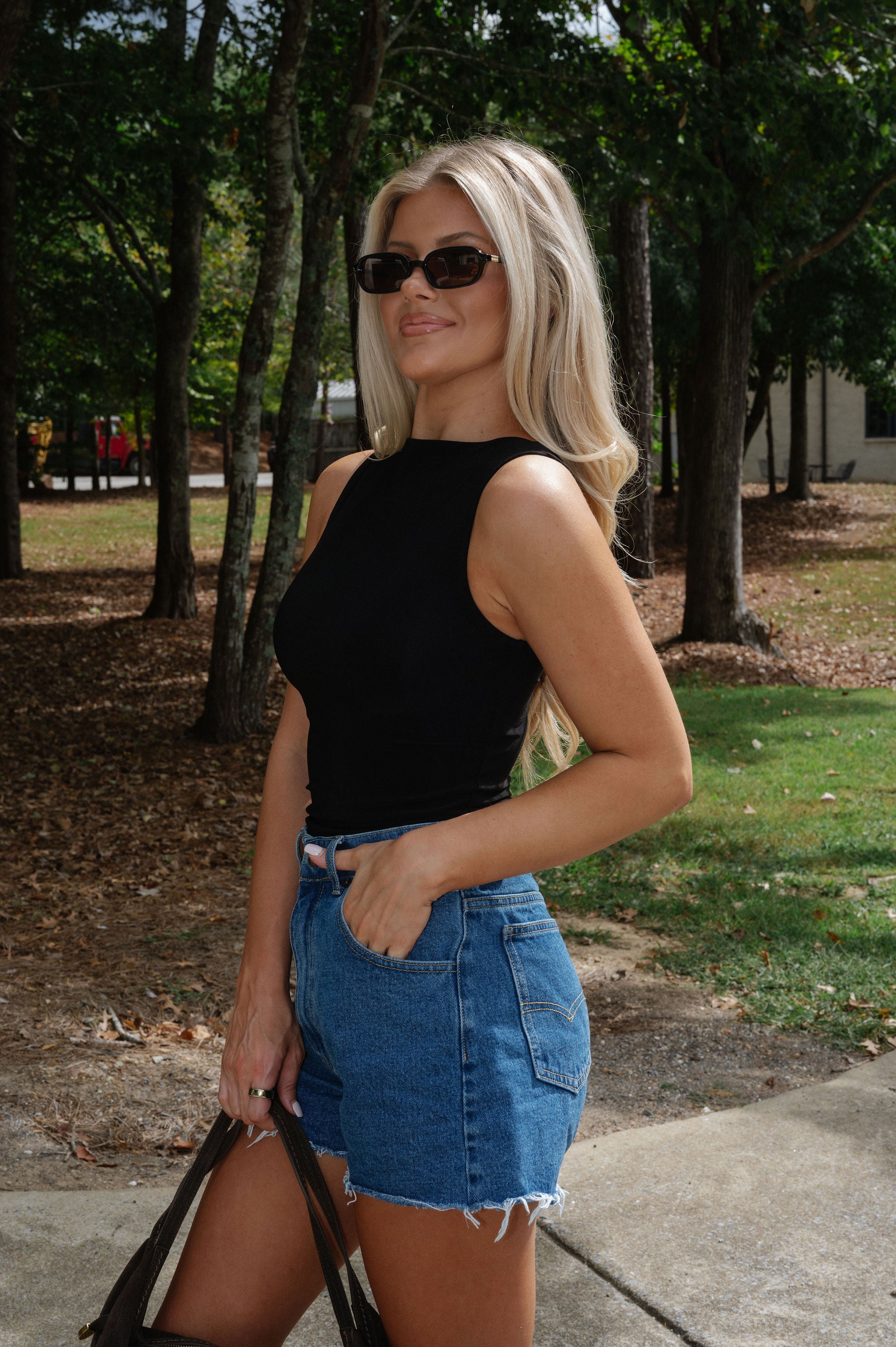 Stephanie Top-Black