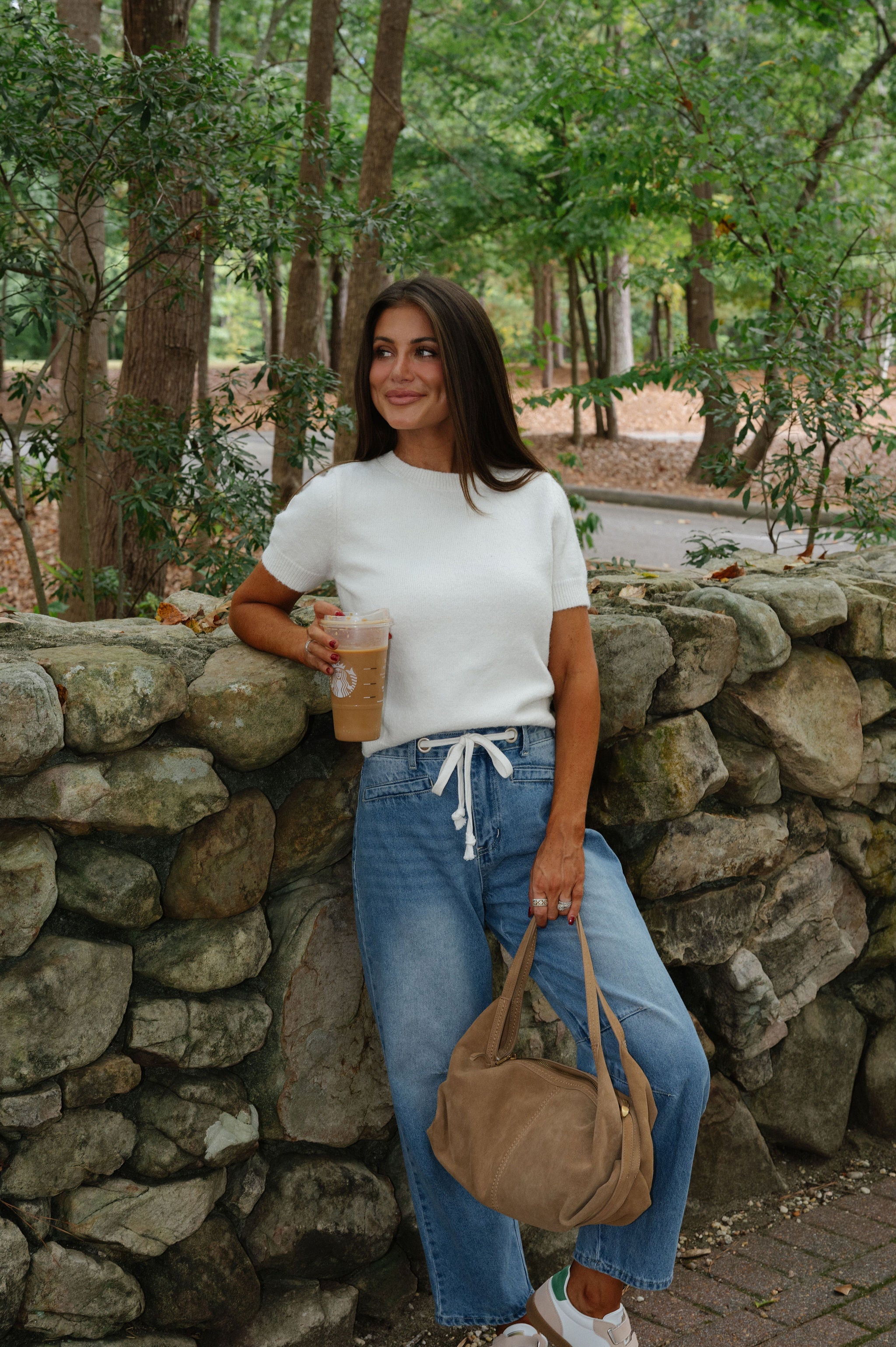 Adri Knit Sweater-Off White