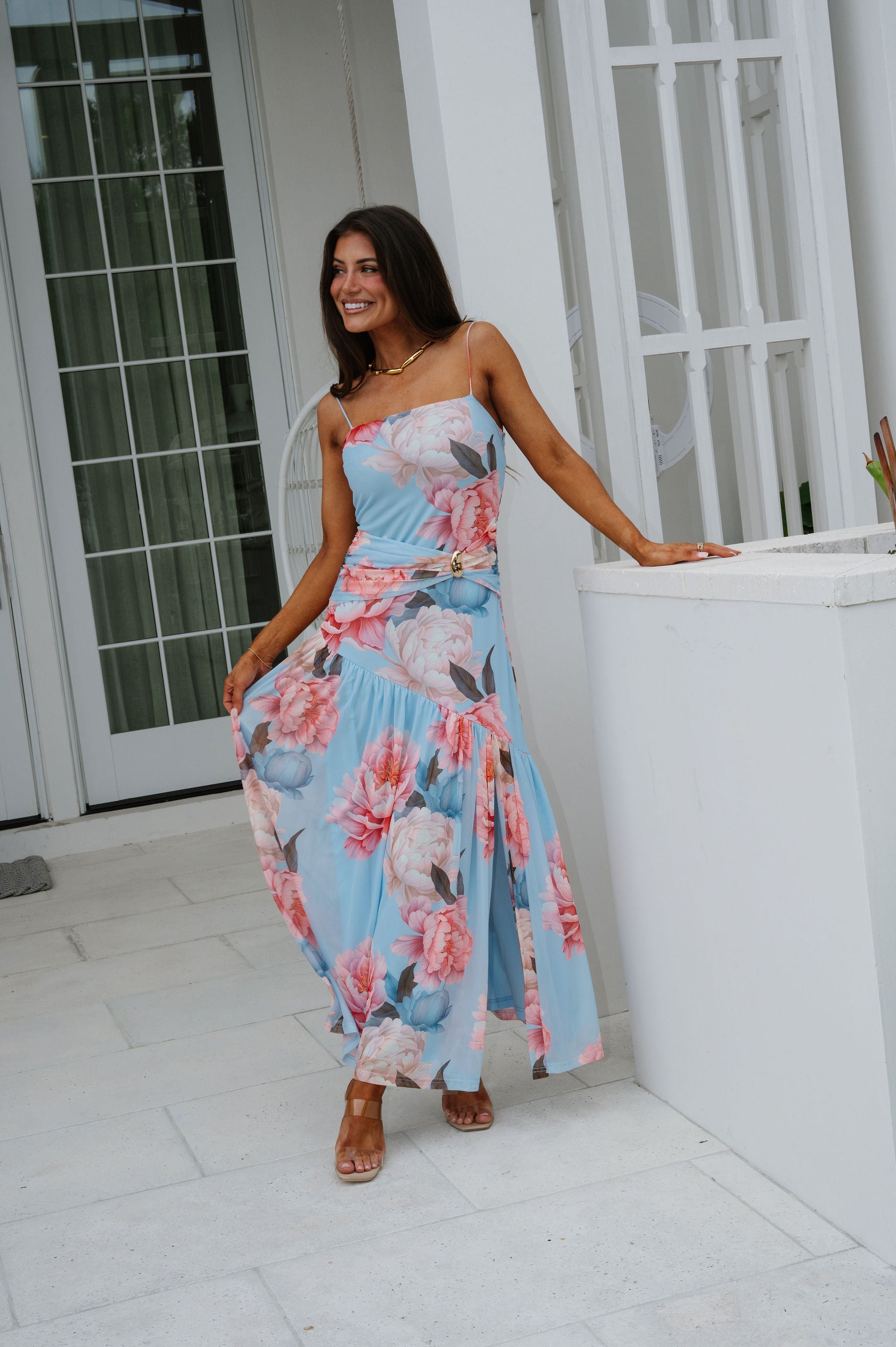 Piper Dress-Blue