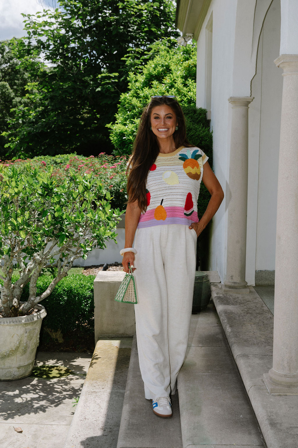 Fruit Melody Crochet Top