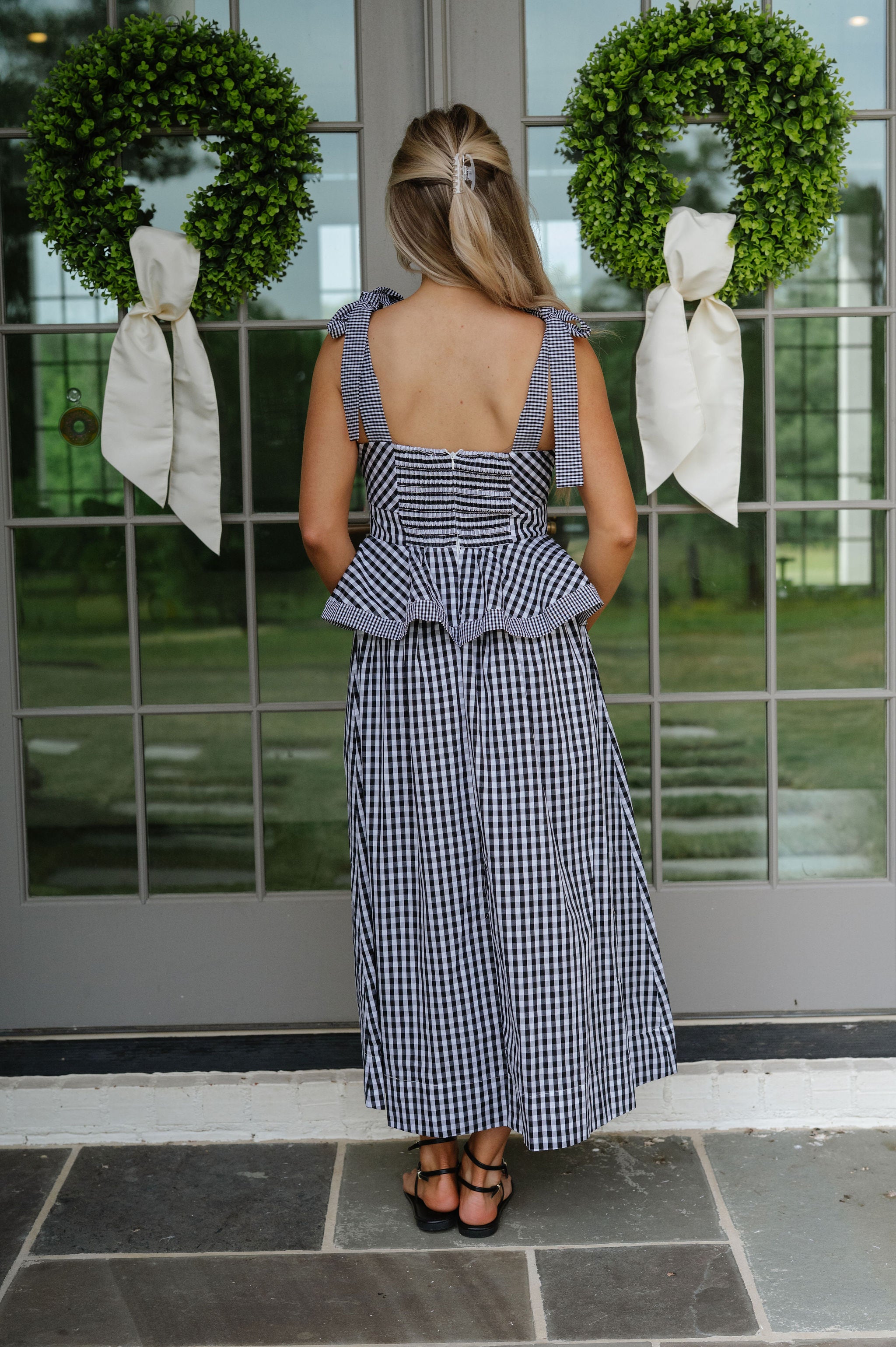 Marty Midi Dress-Black