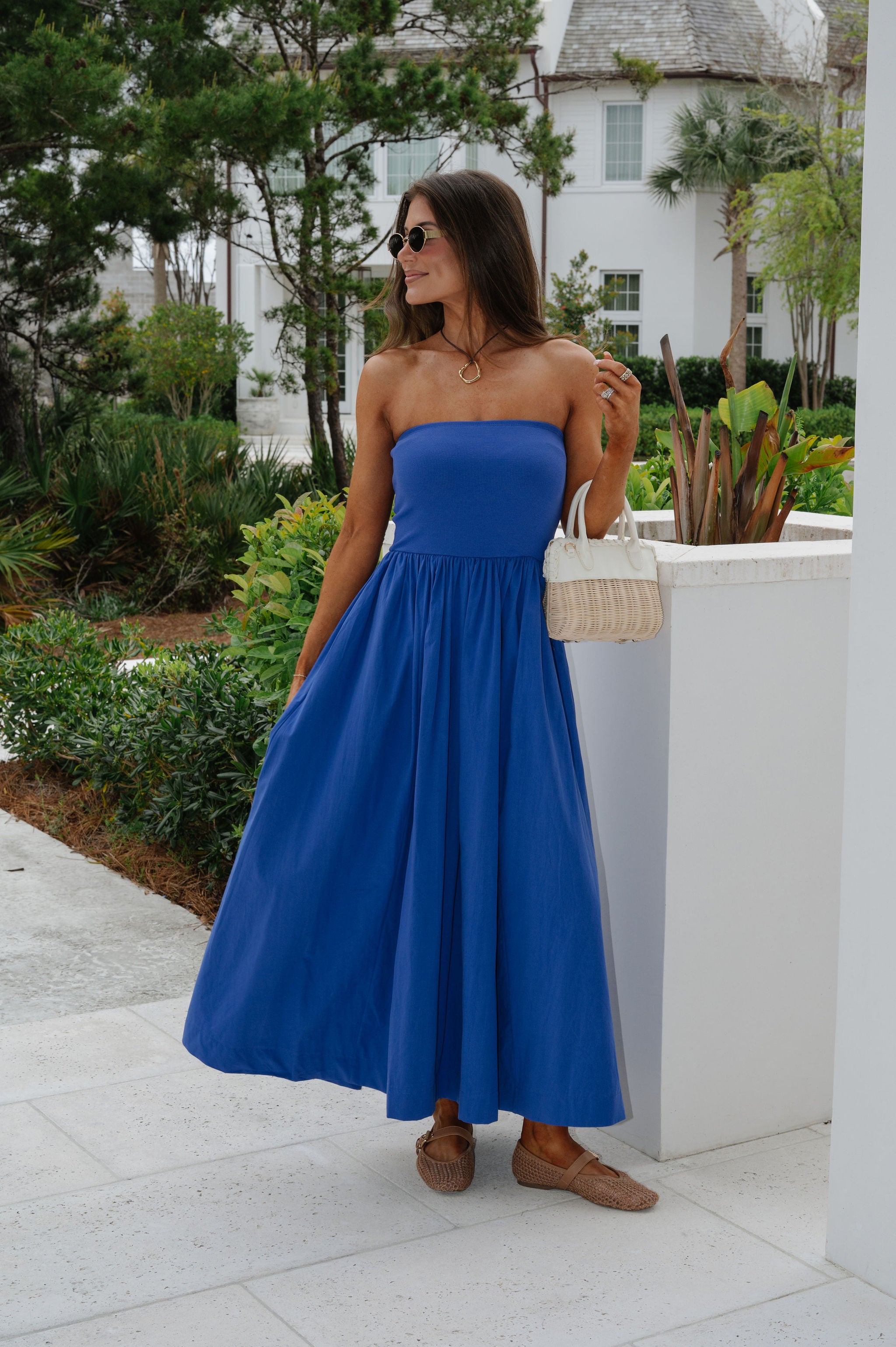 Millie Maxi Dress-Cobalt