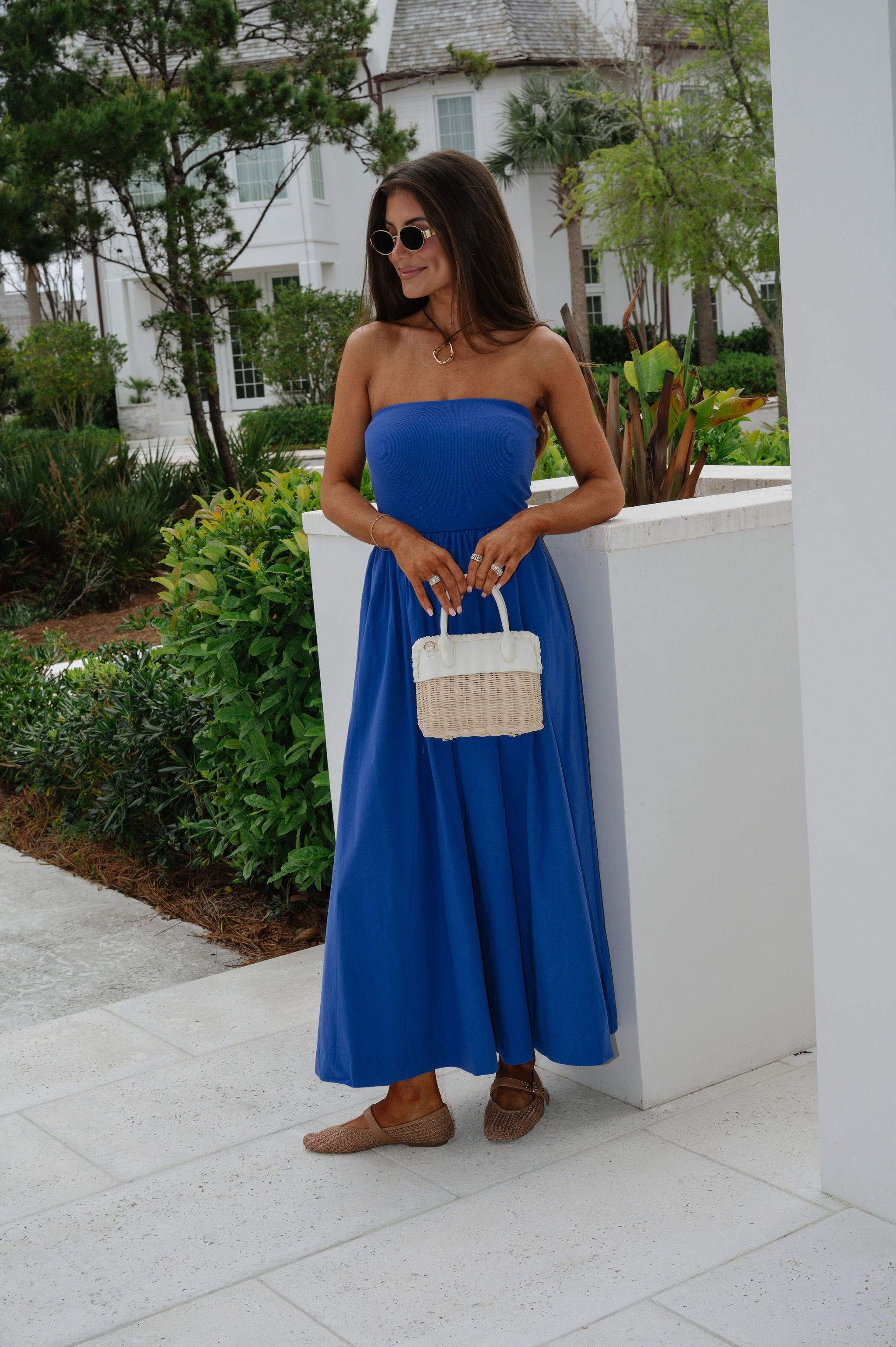 Millie Maxi Dress-Cobalt