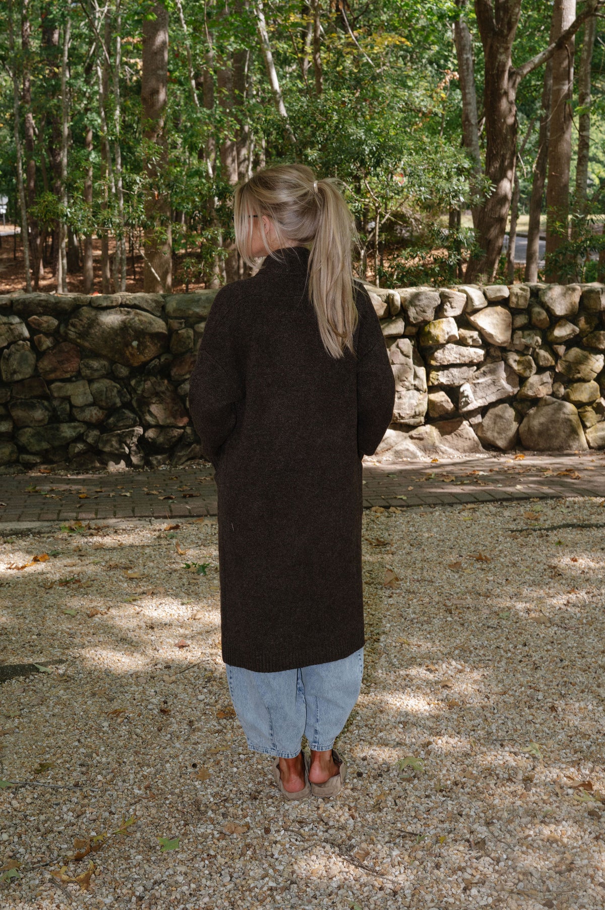 Lucille Cardigan- Brown