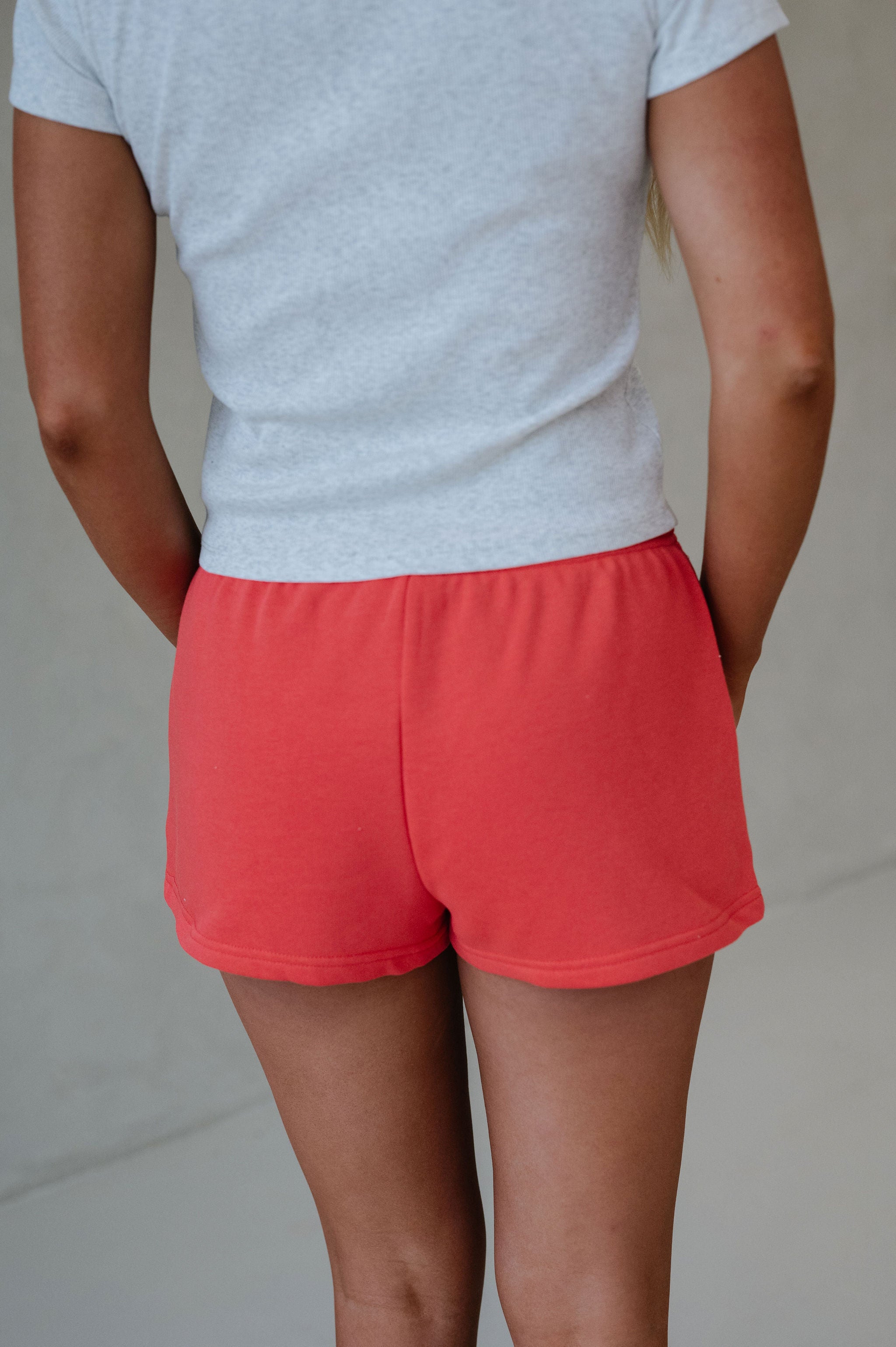 "USA" Flag Embroidered Sweatshorts-Tomoto