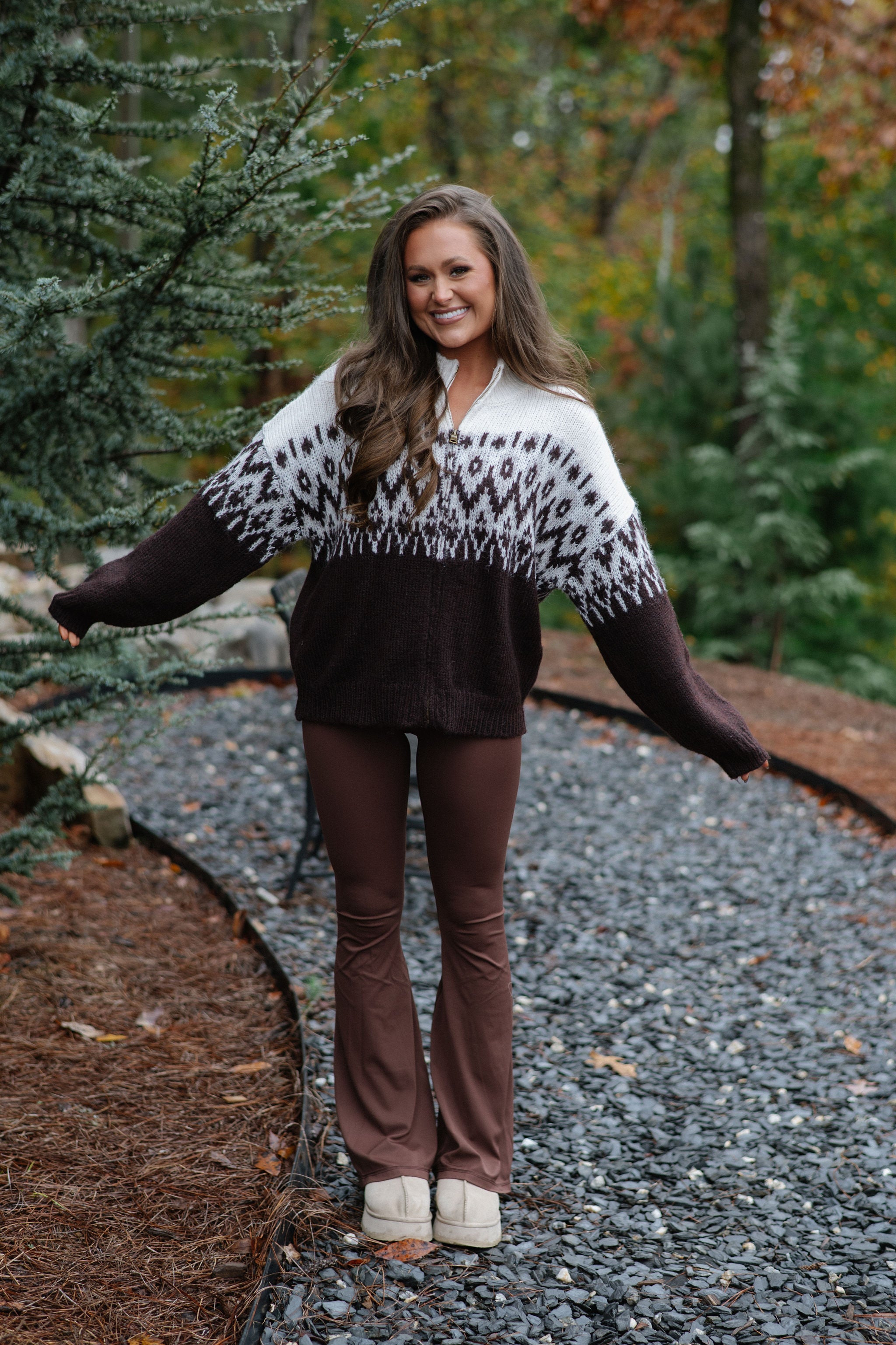 Ella Cardigan-Brown