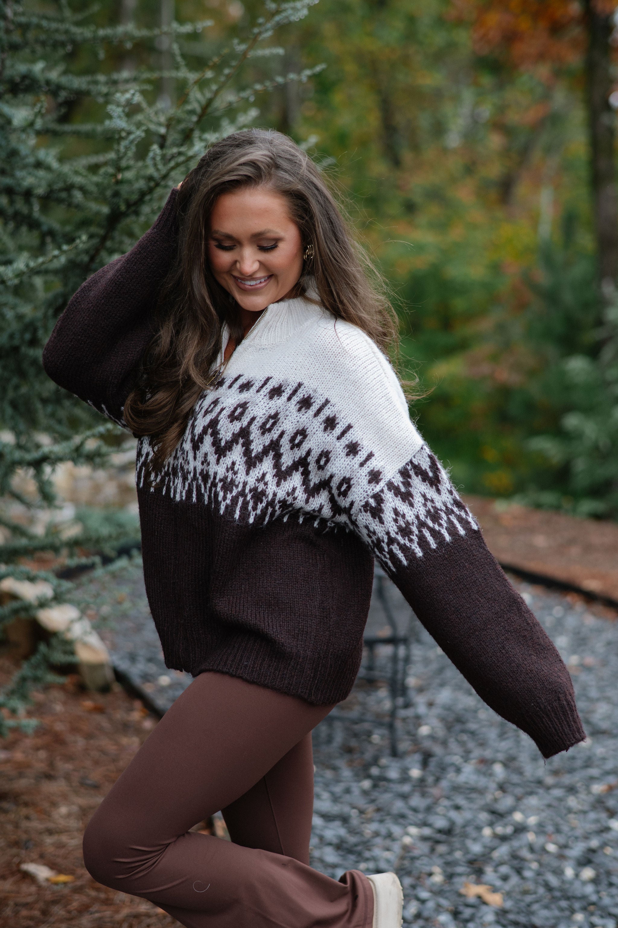 Ella Cardigan-Brown