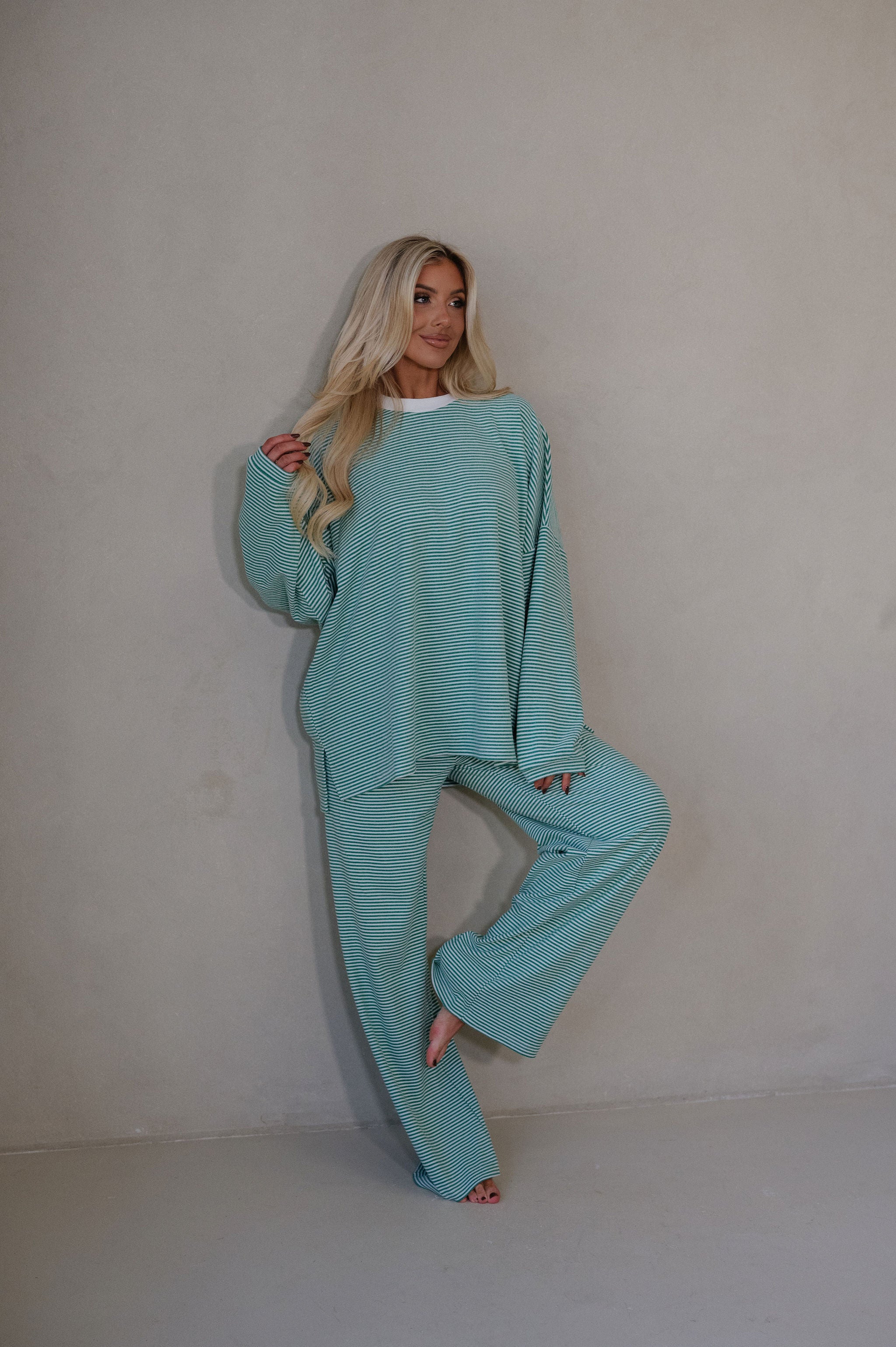 Dylan Fleece Pants-Green