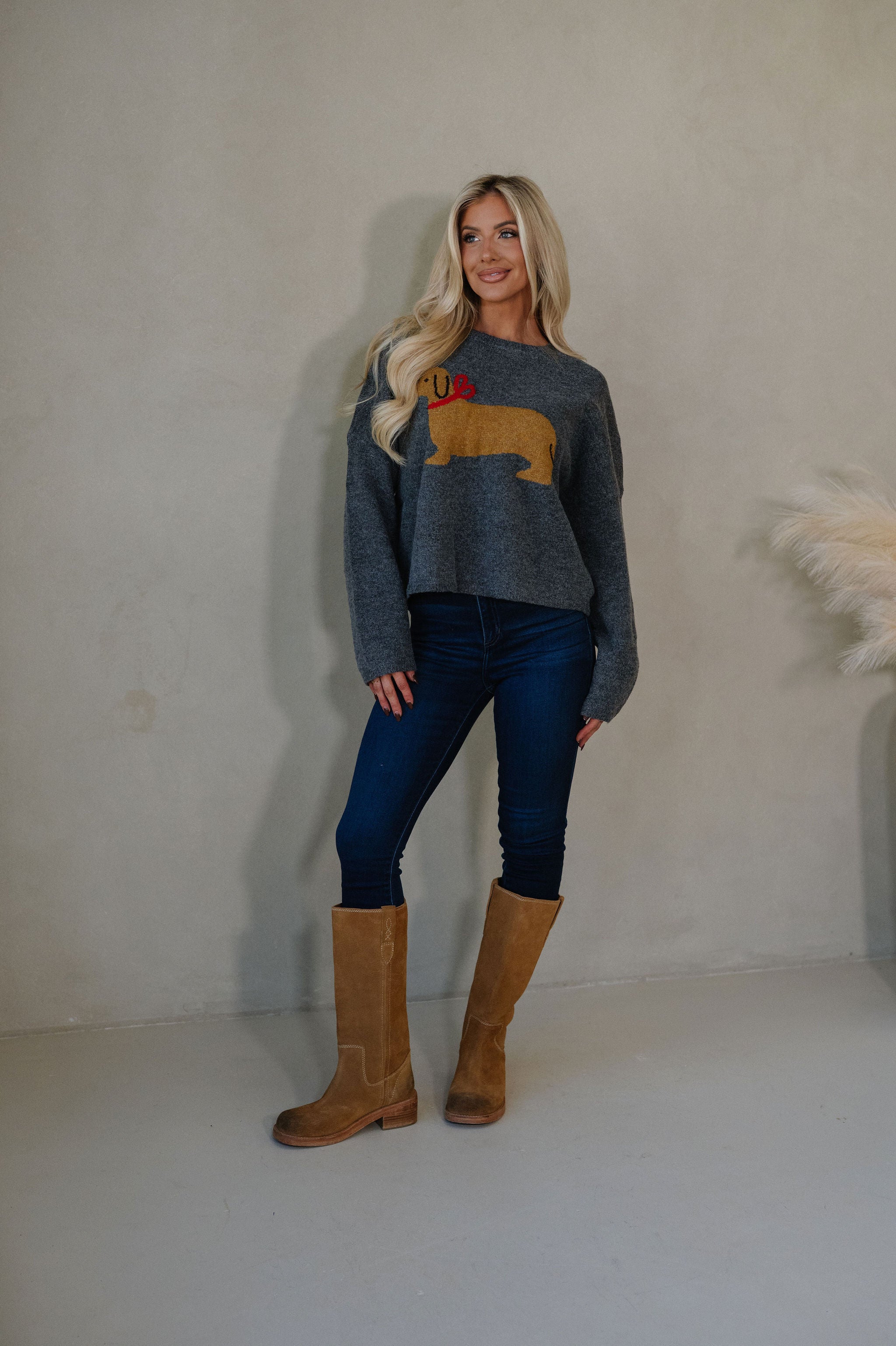 Rudy Sweater-Charcoal